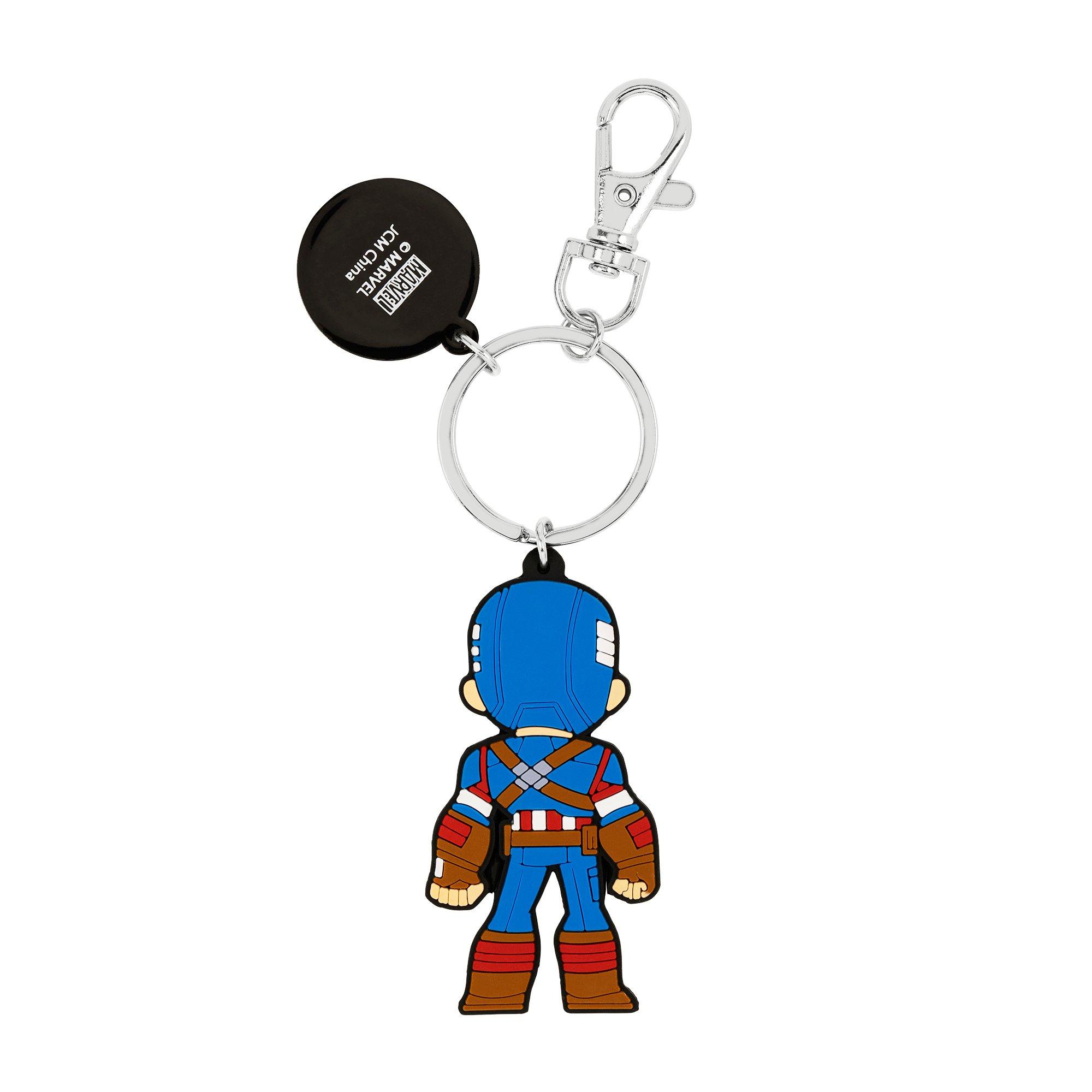 Multicoloured - Marvel - Captain America Keyring - 2