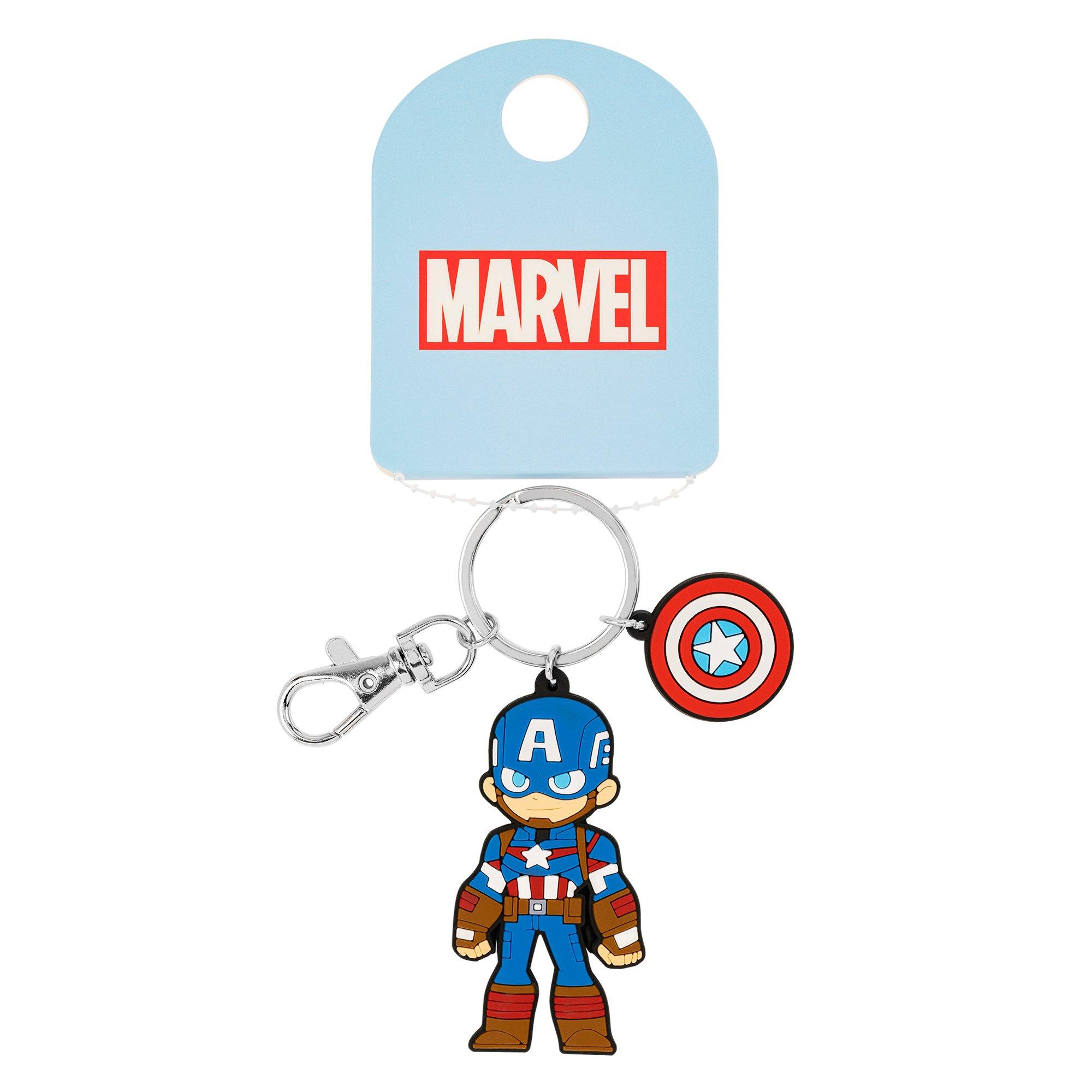 Multicoloured - Marvel - Captain America Keyring - 5