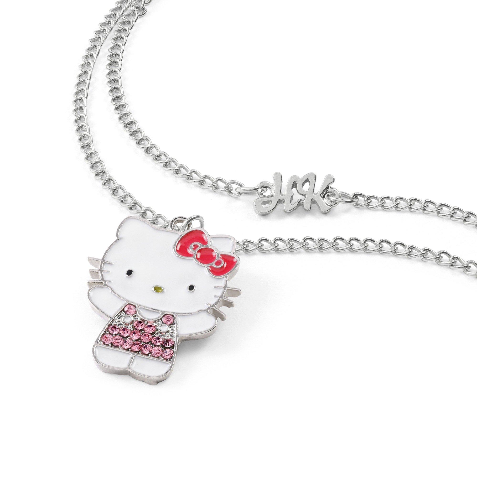 Silver - Hello Kitty - Pendant Necklace - 2