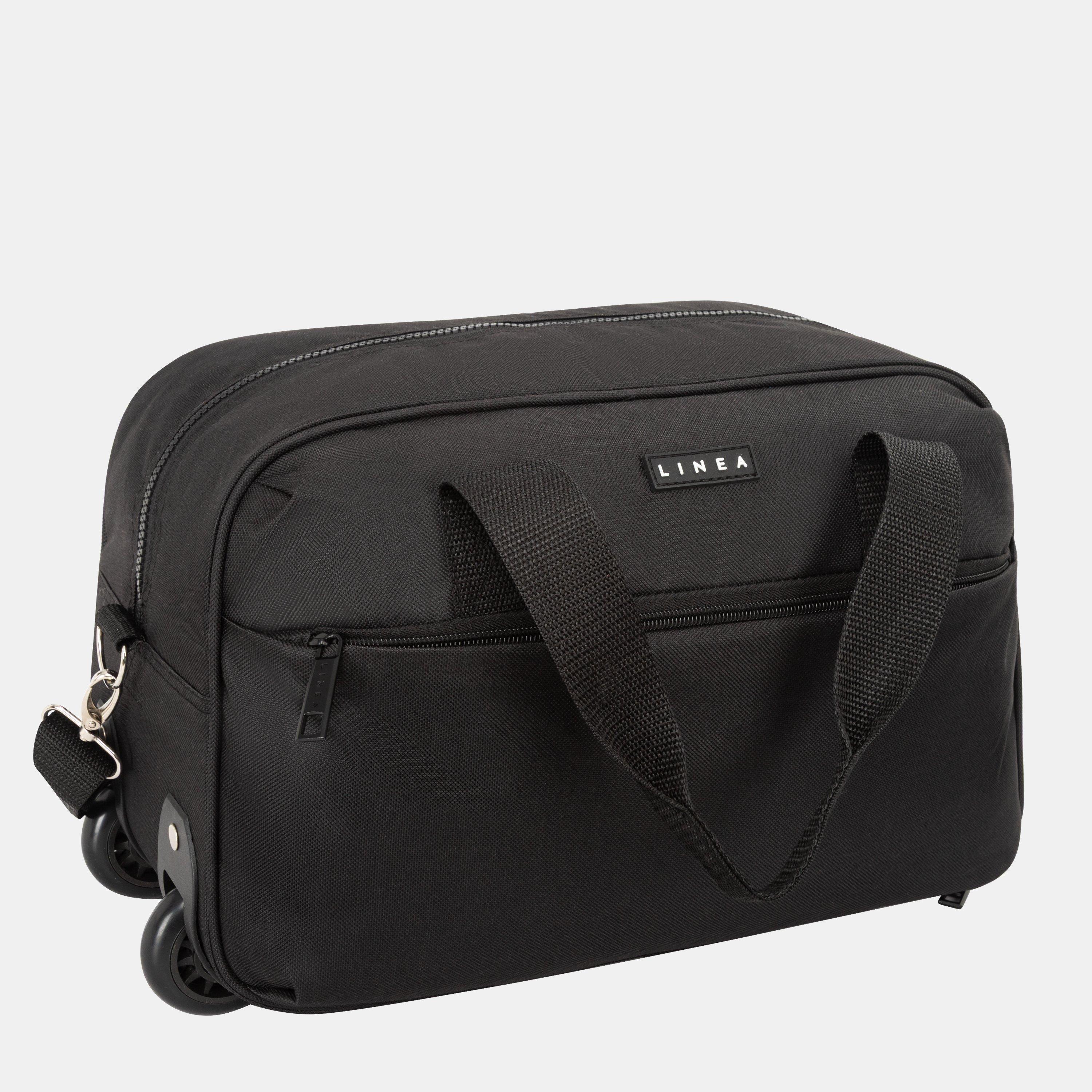 Black - Linea - Wheelie Bag - 3