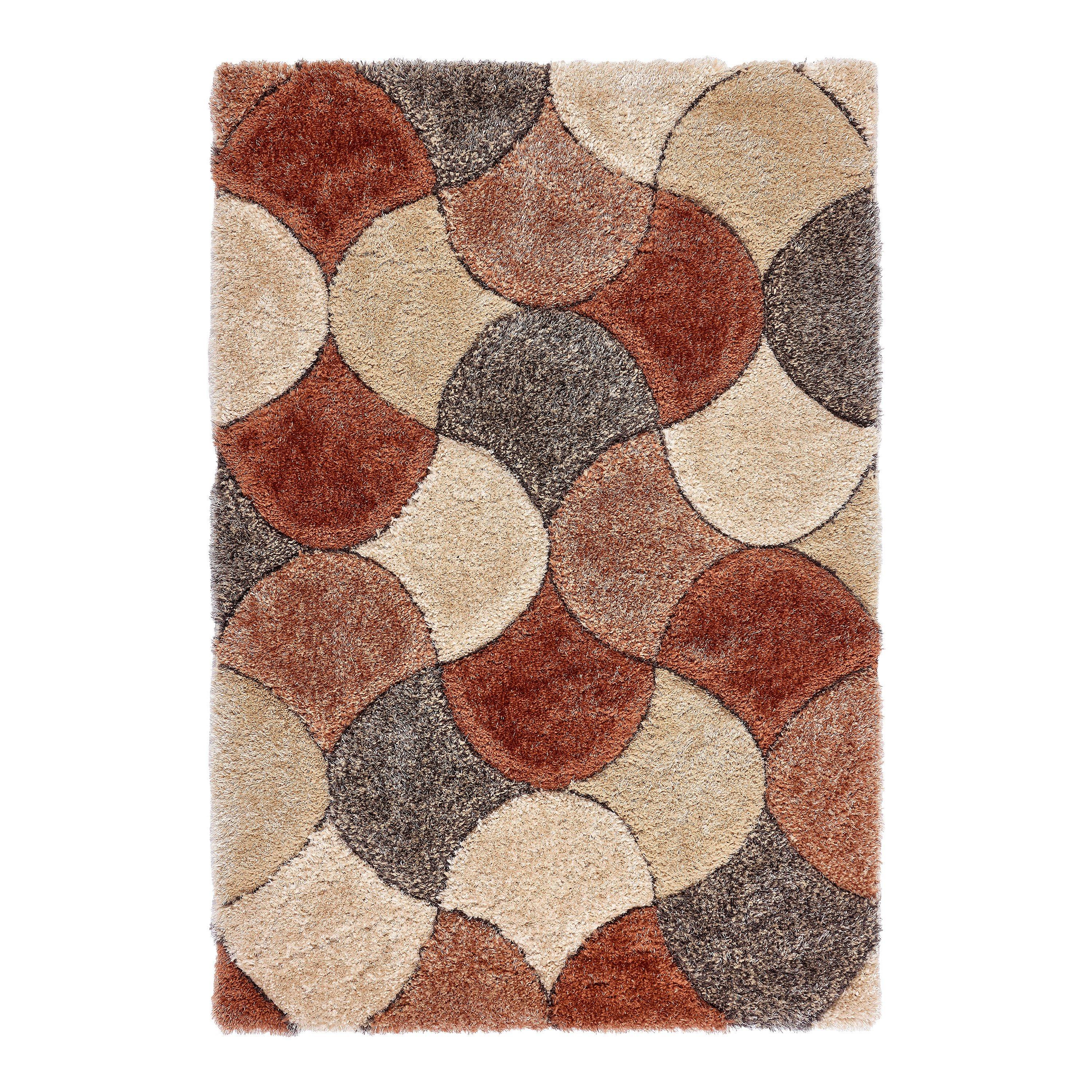 Ox Red - Origins - 3D Scallop Ox Red Terracotta - 2