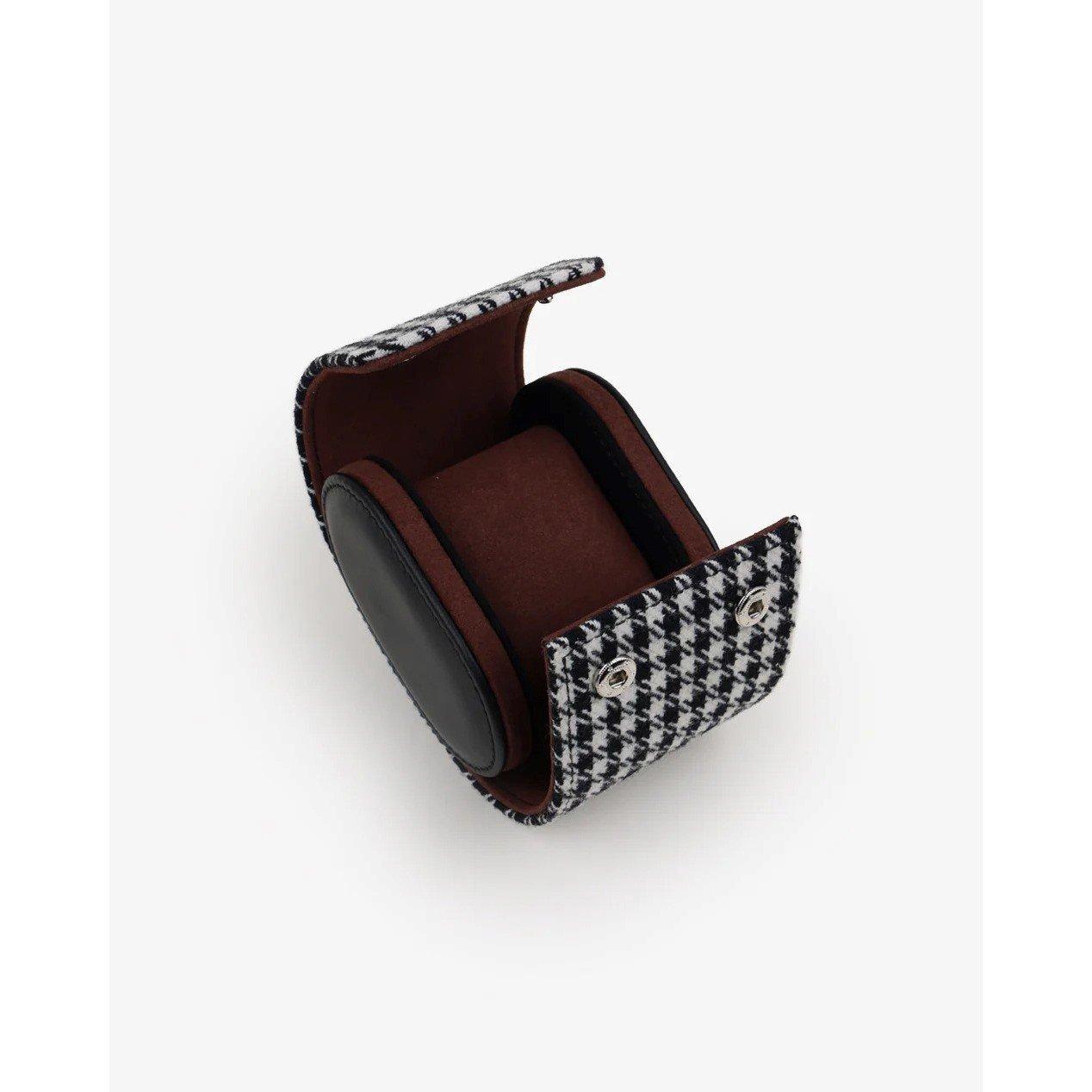 Black/Chocolate - Kruk Designs - Watch Travel Case - 3