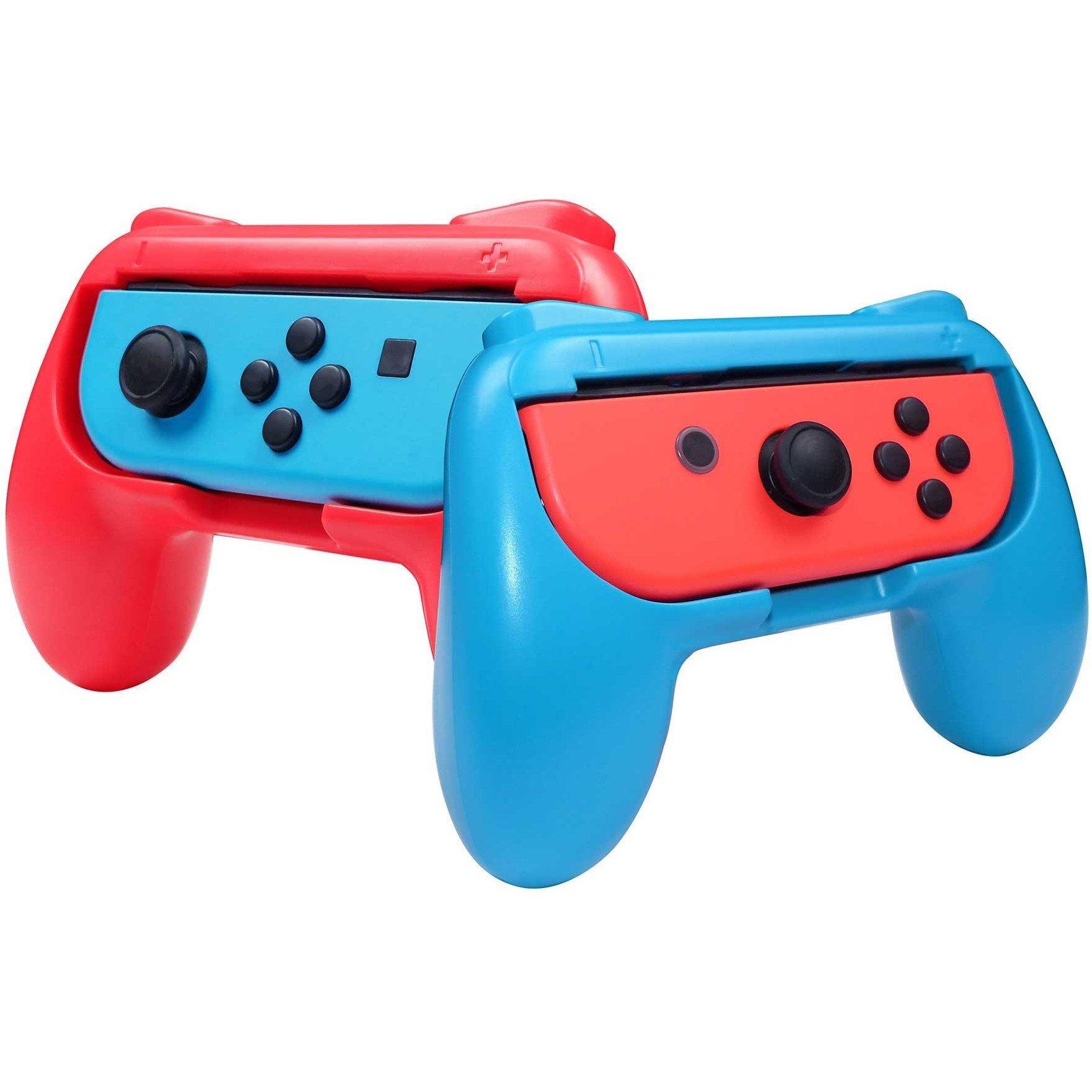 Red/Blue - Subsonic - Red and Blue Duo Control Grips For Switch