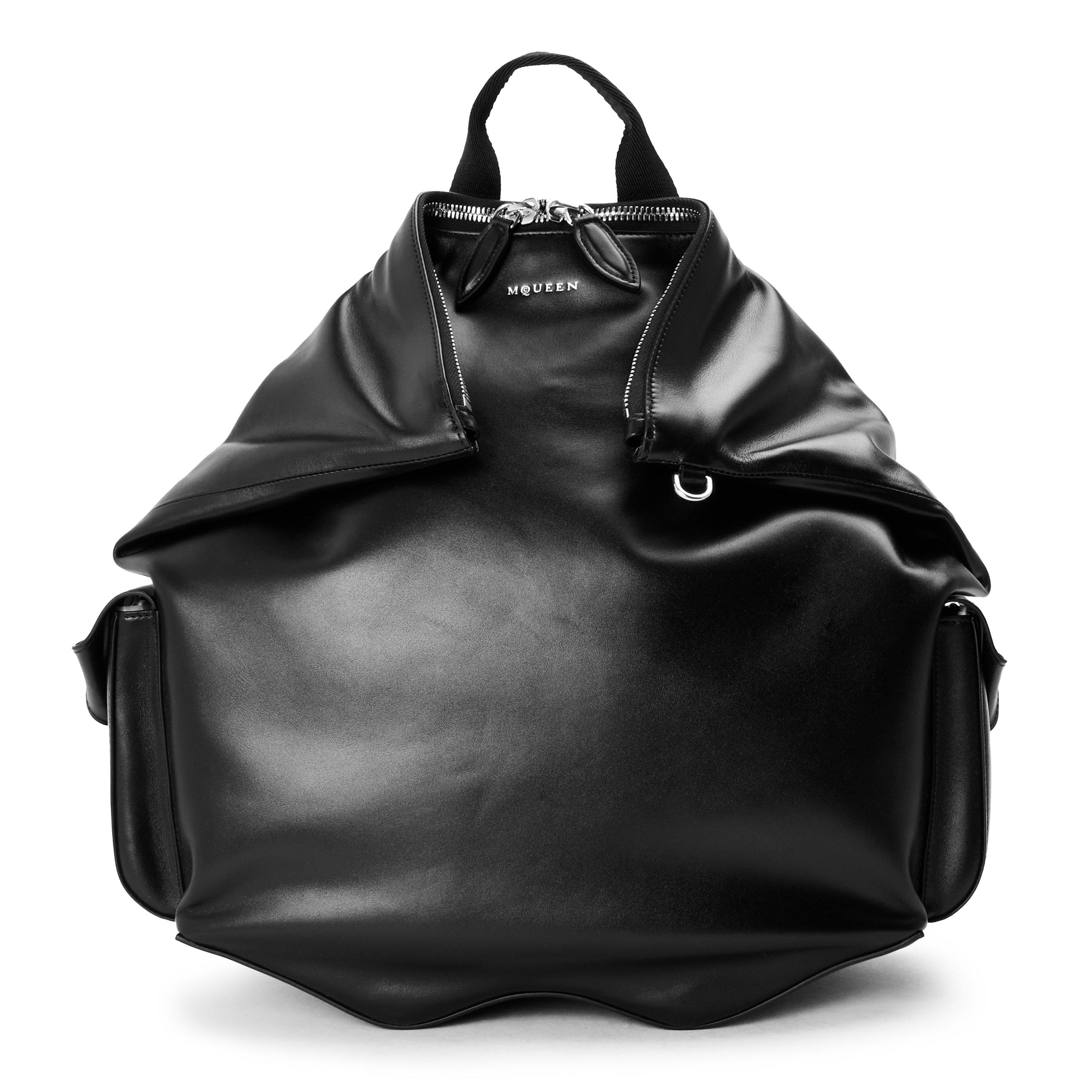 Alexander McQueen Men's Alex Manta Backpack - Black/Silver