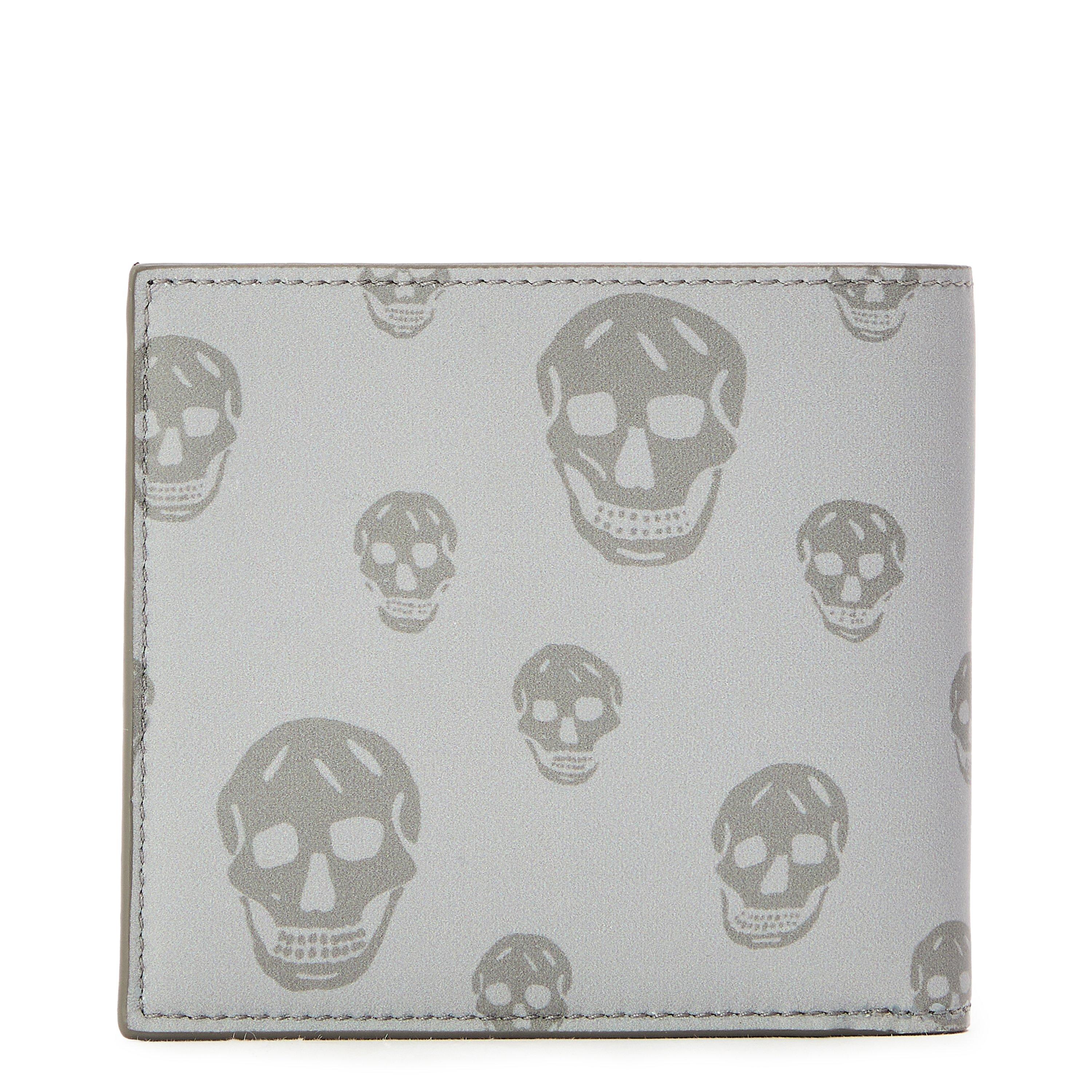 Alexander McQueen | Men's Alex Skull Bifold Wallet | Cruise Fashion