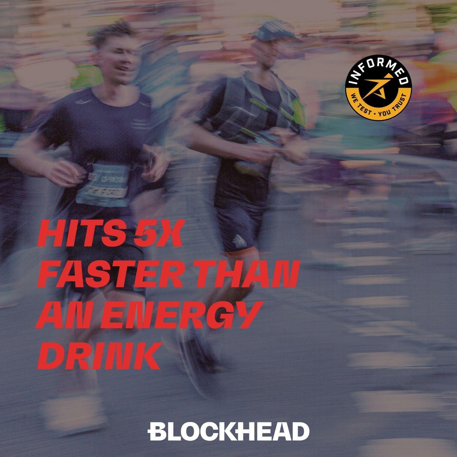 Neutral - Blockhead - Caffeine Gum Extra Strength (12 Packs) - 5