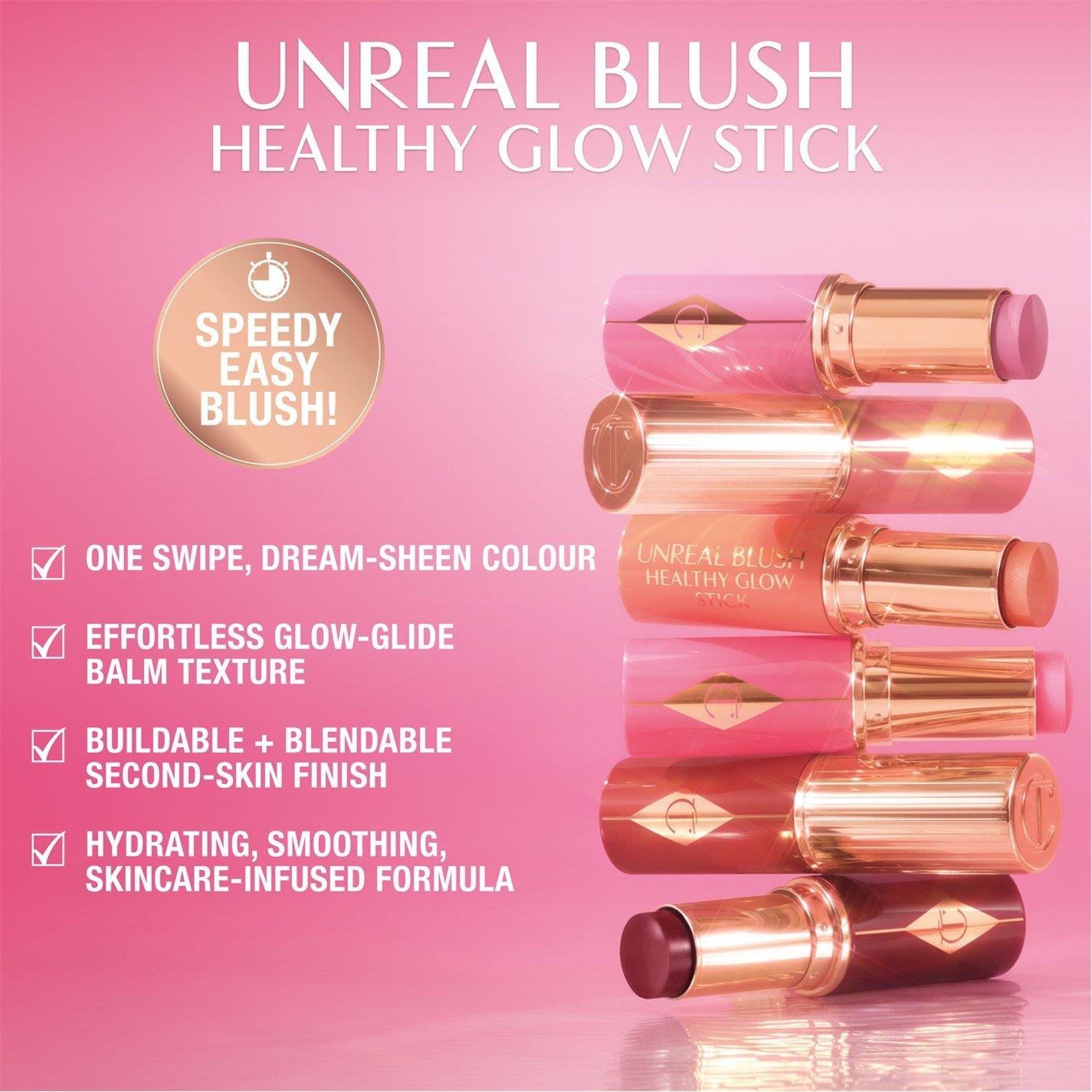 Rosy Glow - Charlotte Tilbury - Unreal Blush Healthy Glow Stick - 6