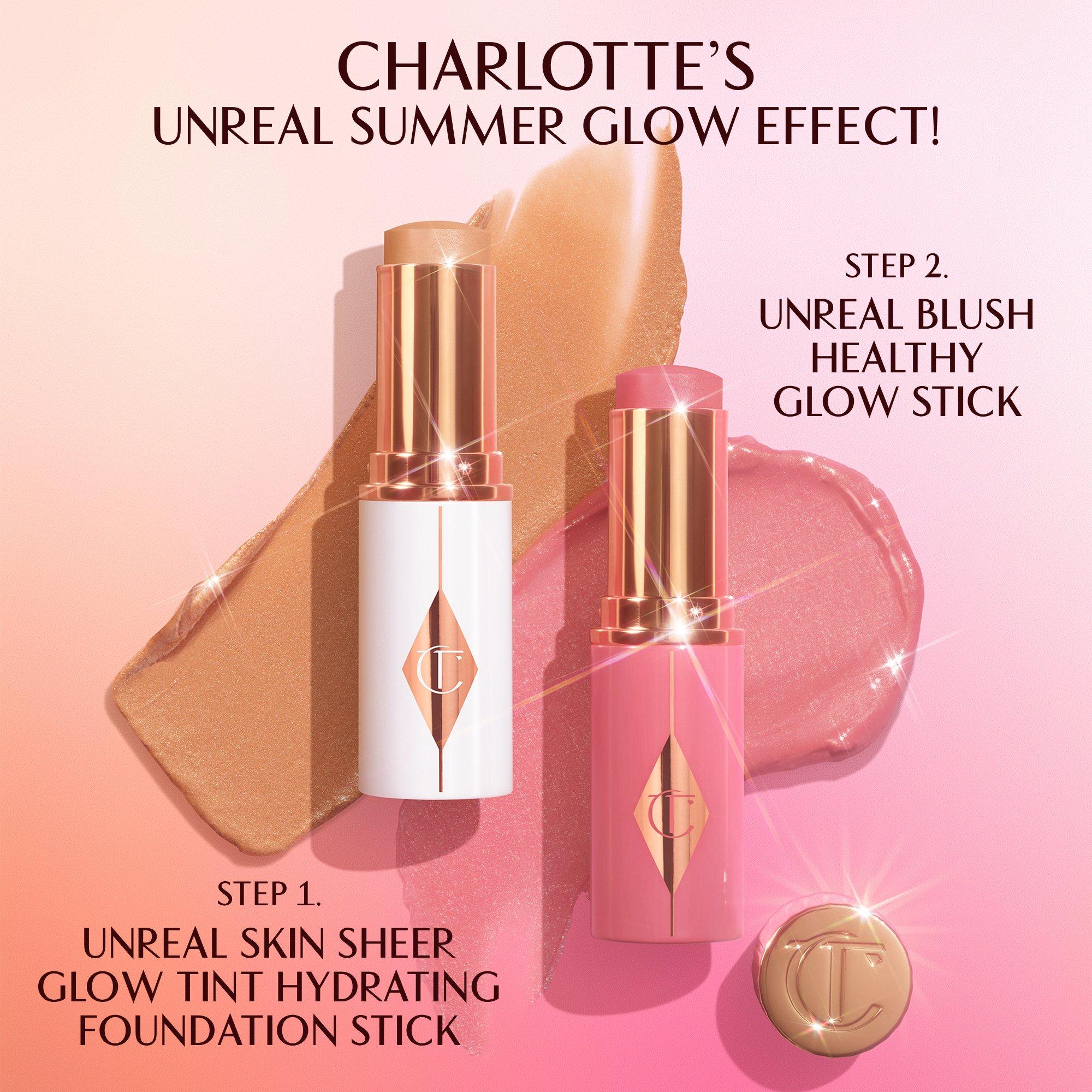 Peachy Glow - Charlotte Tilbury - Unreal Blush Healthy Glow Stick - 4