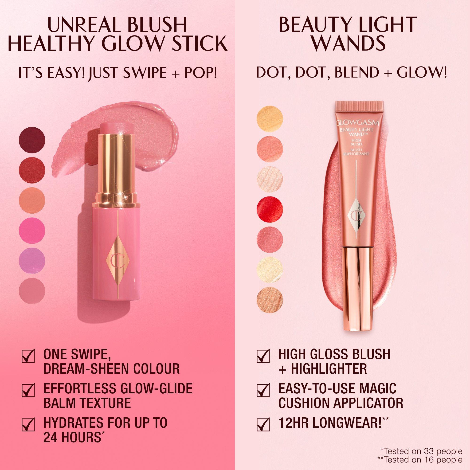 Peachy Glow - Charlotte Tilbury - Unreal Blush Healthy Glow Stick - 5