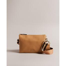 Ted Baker Ted Baker Branded Webbing Leather Crossbody Bag