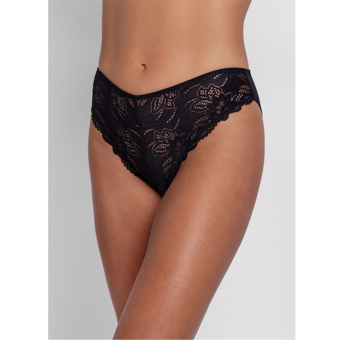 Black/Nude - Dorina - Angie 3 Pack Briefs - 2