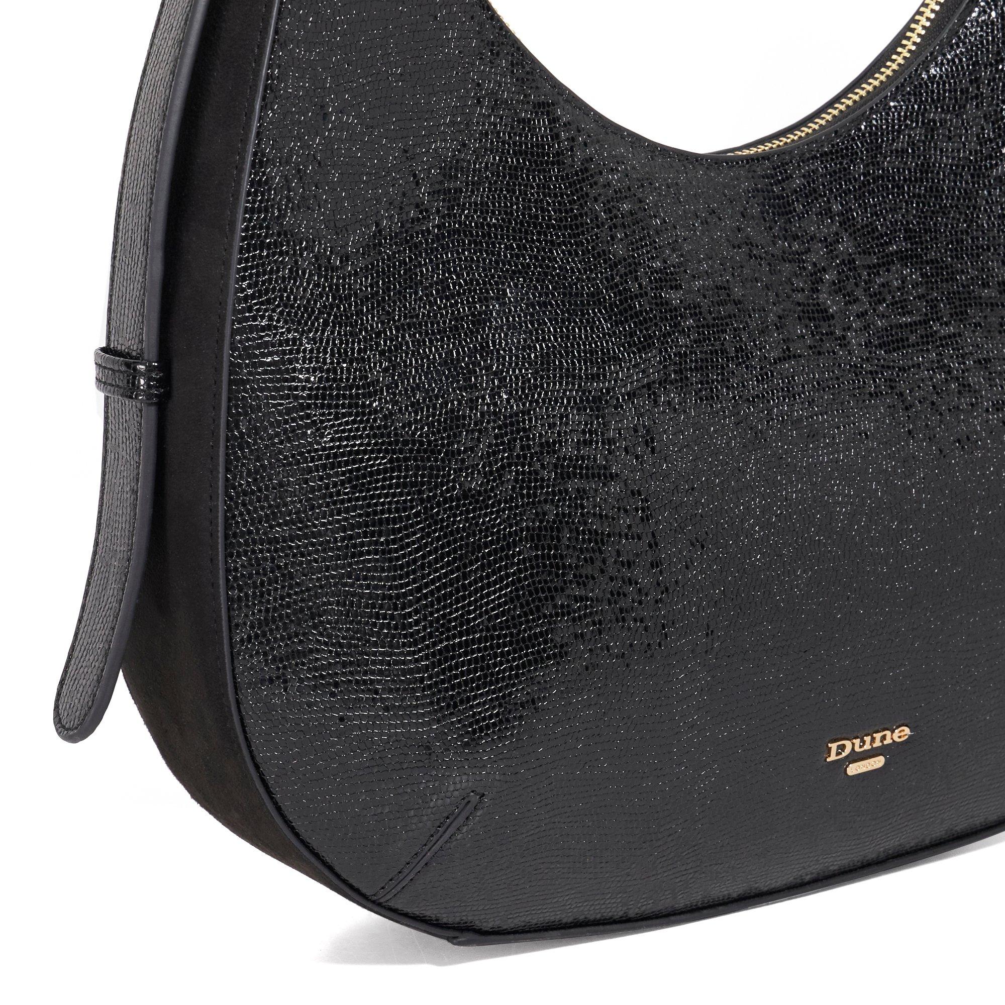 Black - Dune London - Women's Daintily Shoulder Bag - 5