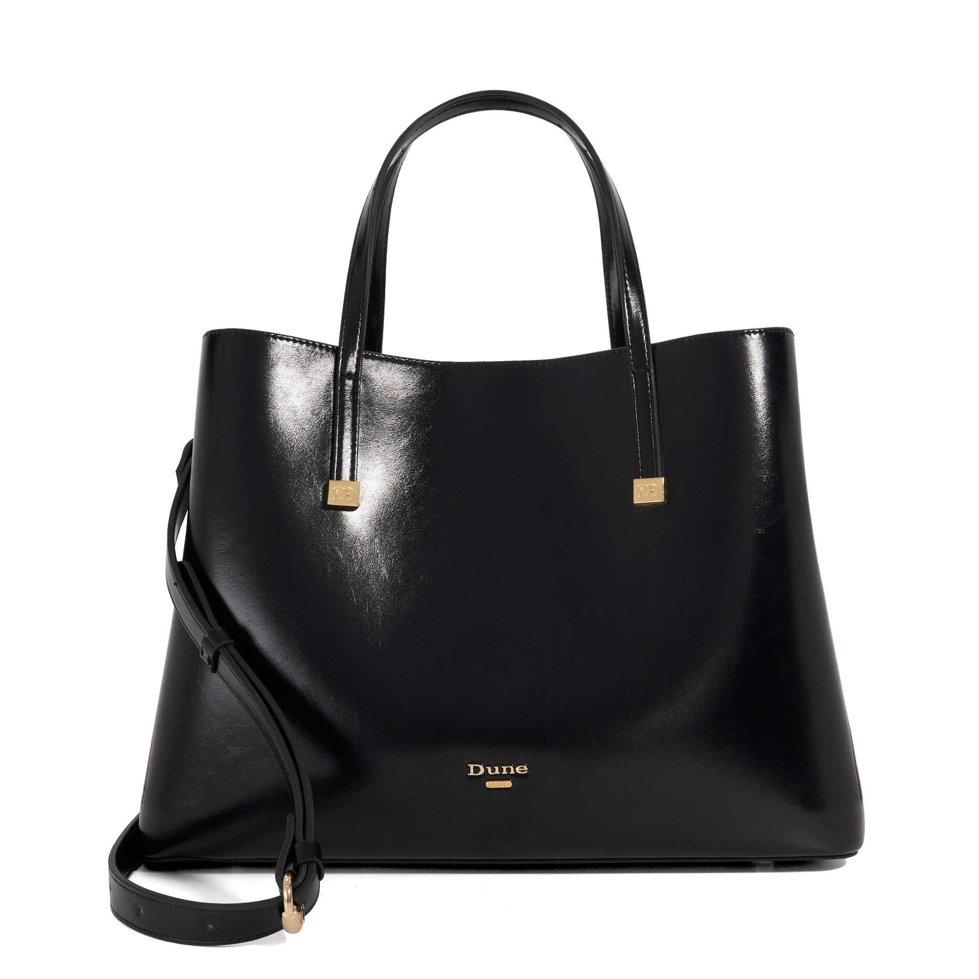 Black - Dune London - Women's Dominant Satchel Bag - 1