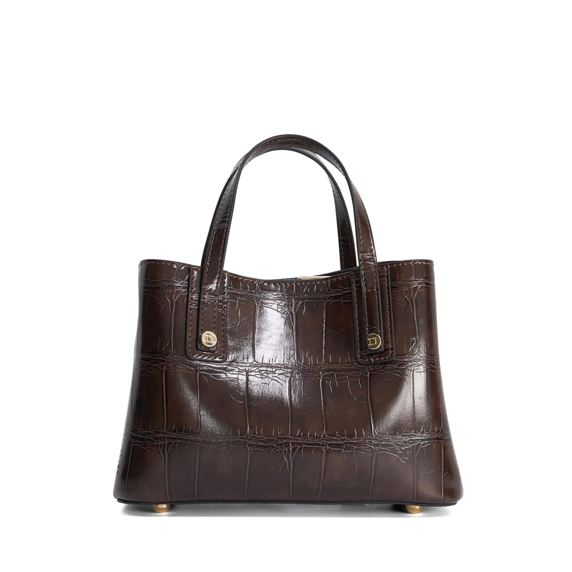 chokolade - Dune London - Women's Satchel Bag - 2