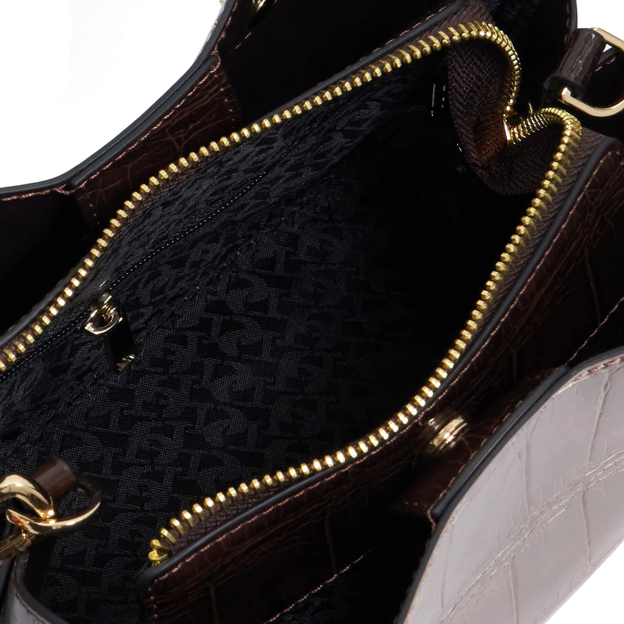chokolade - Dune London - Women's Satchel Bag - 3