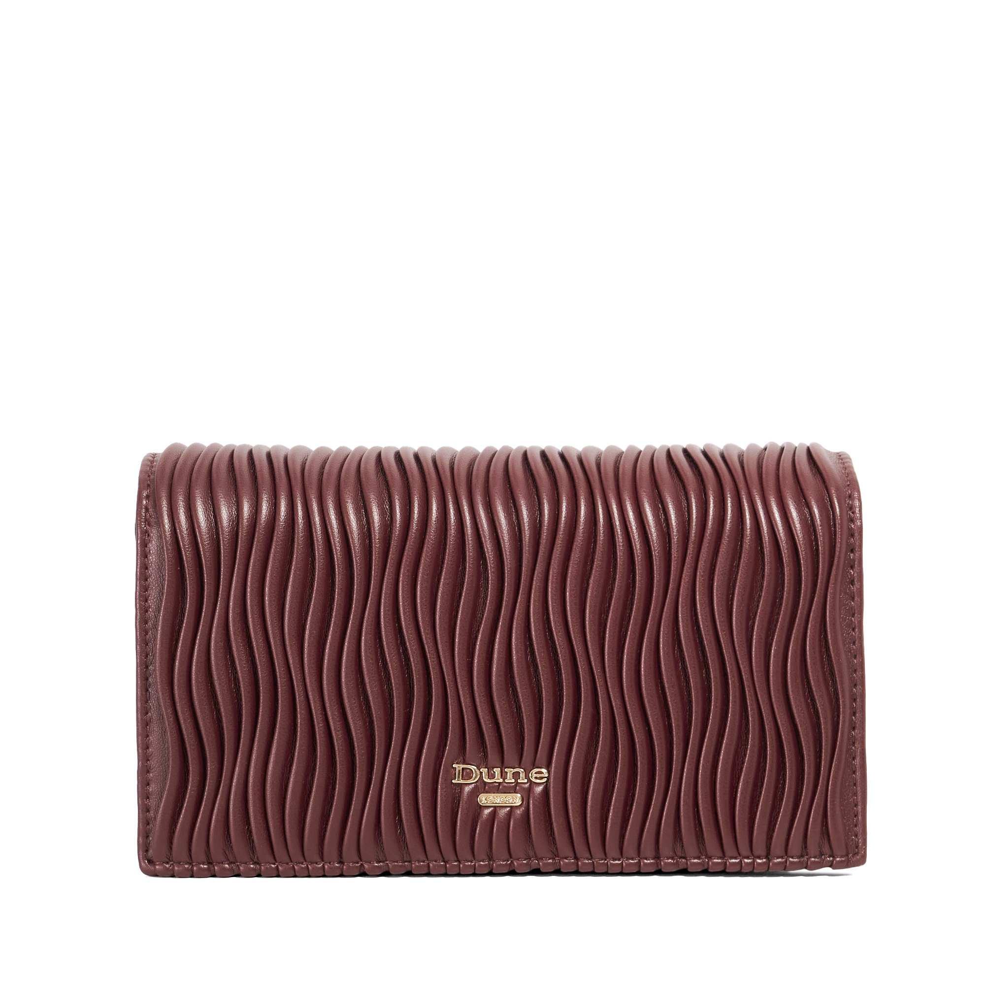Burgundy - Dune London - Women's Starlite Clutch Bag - 2