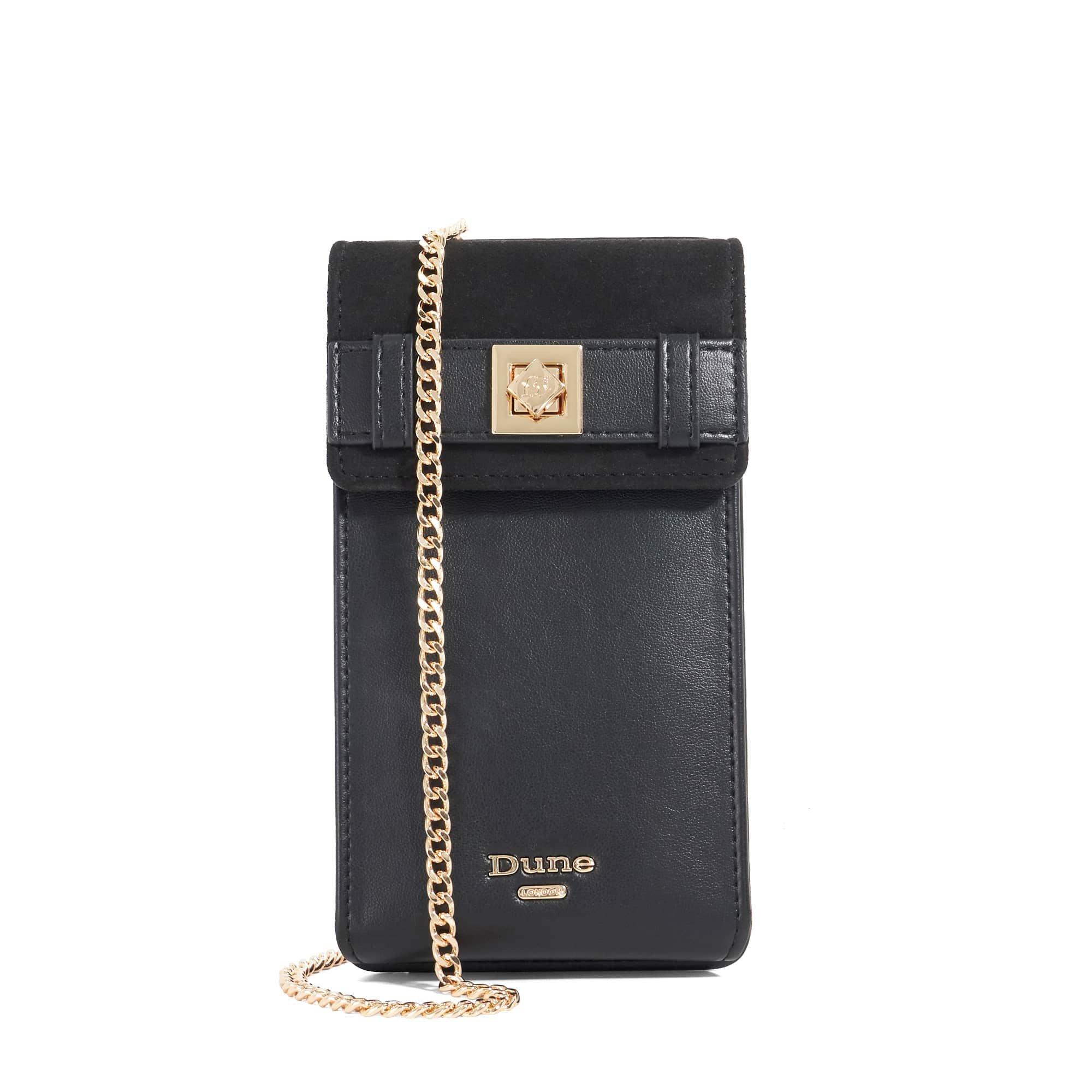 Black - Dune London - Women's Phone Bag - 1
