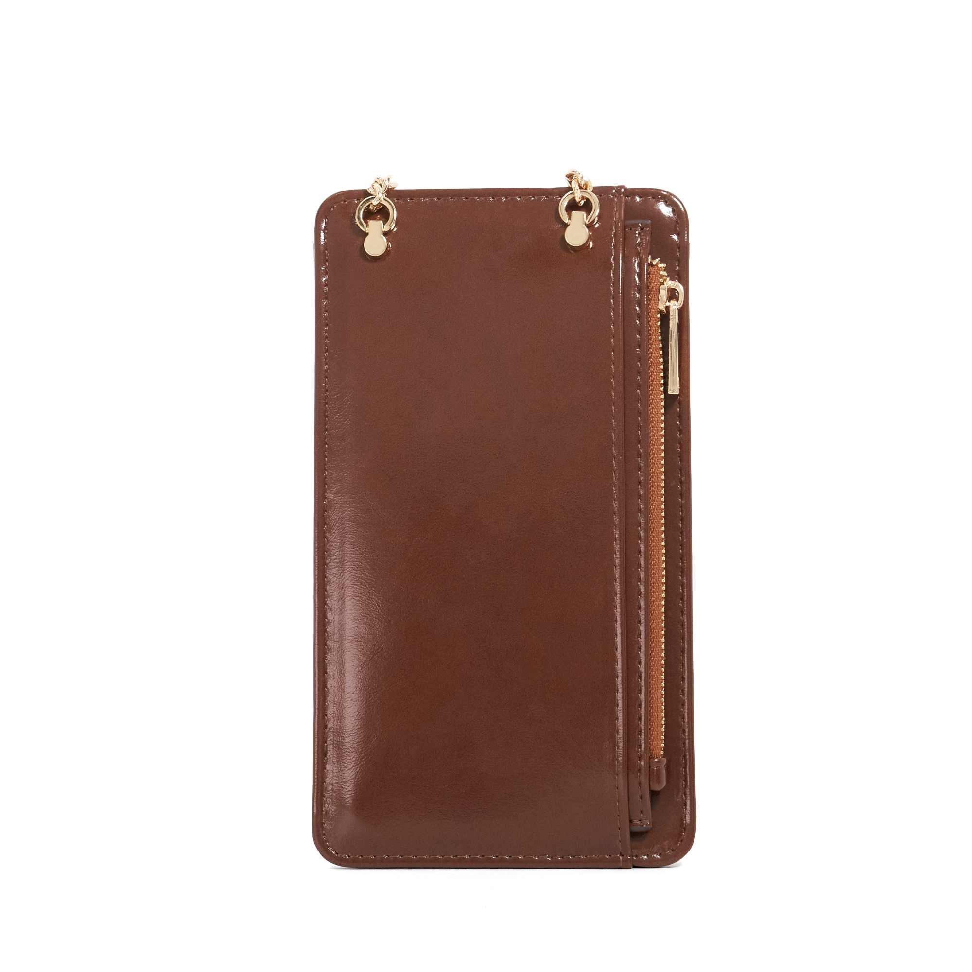 Brown - Dune London - Women's Phone Bag - 2