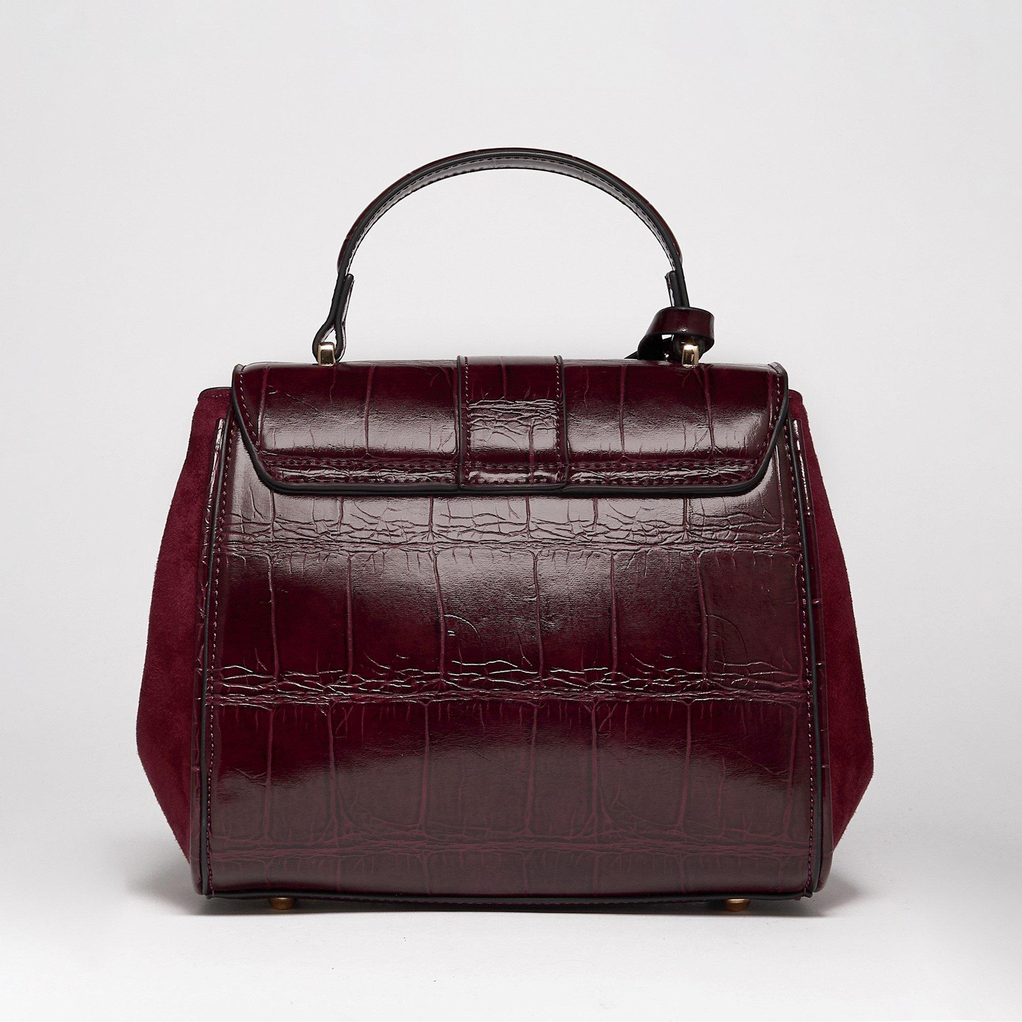 Borgogna - Dune London - Women&#x27;s Dassios Top Handle Bag - 2