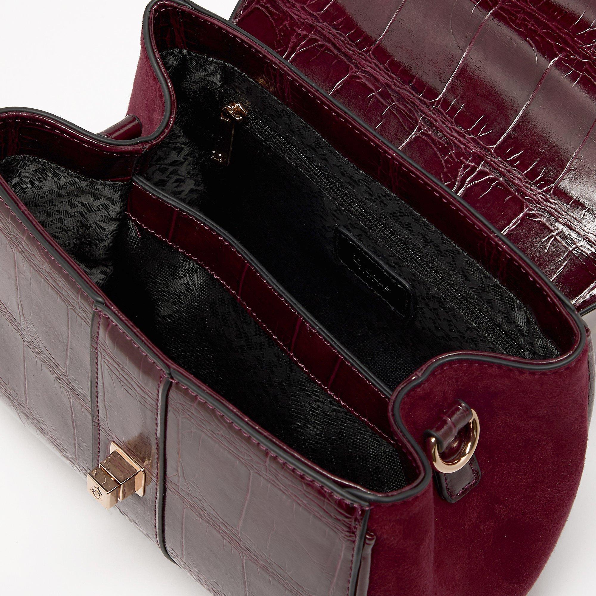 Borgogna - Dune London - Women&#x27;s Dassios Top Handle Bag - 3