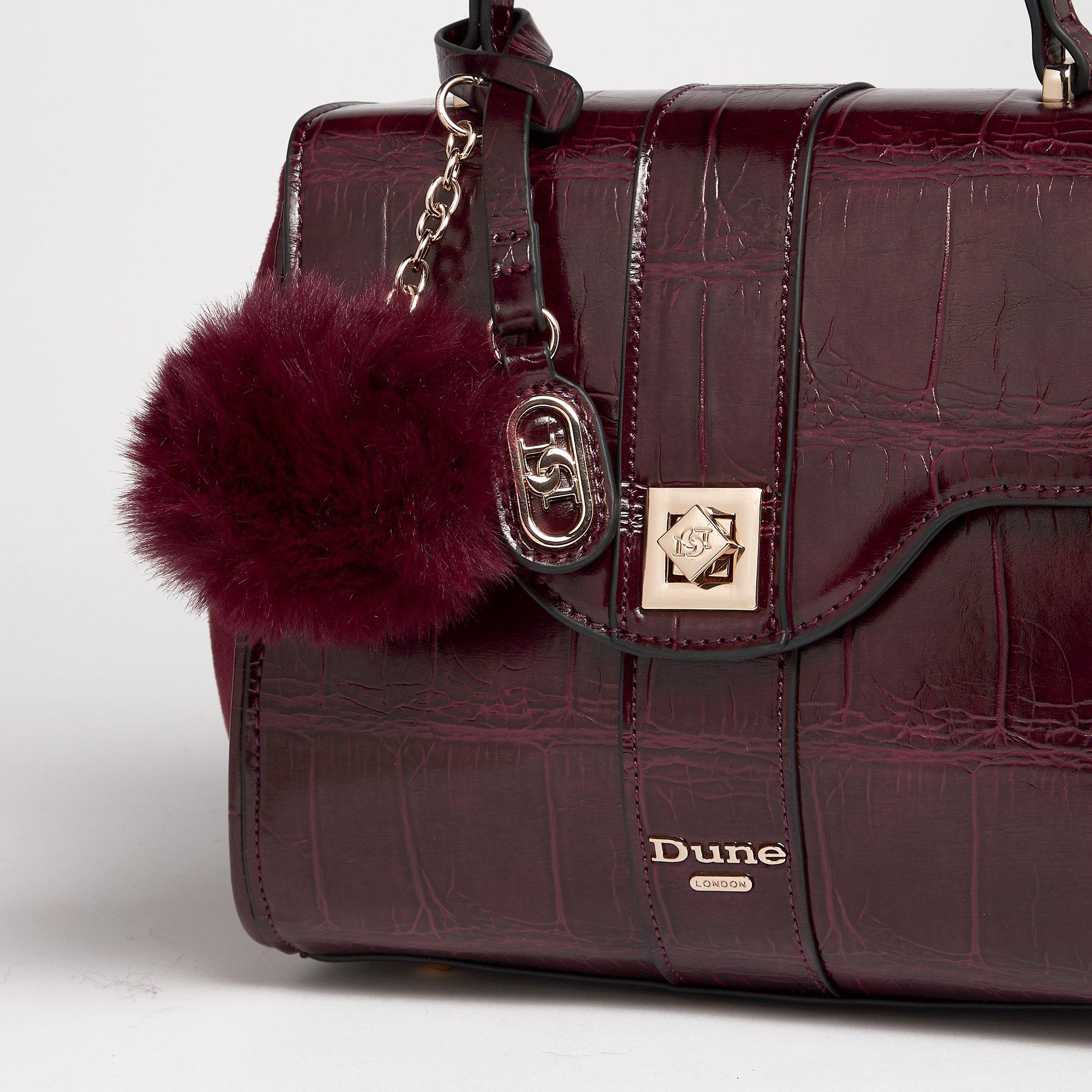 Borgogna - Dune London - Women&#x27;s Dassios Top Handle Bag - 5