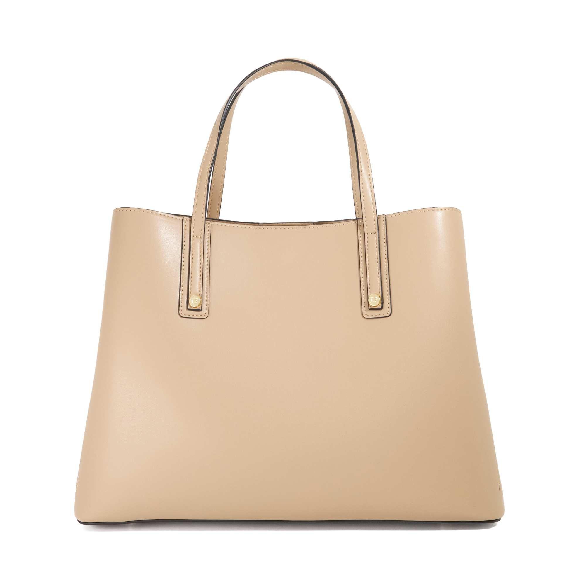 Taupe - Dune London - Women's Deave Satchel Bag - 2