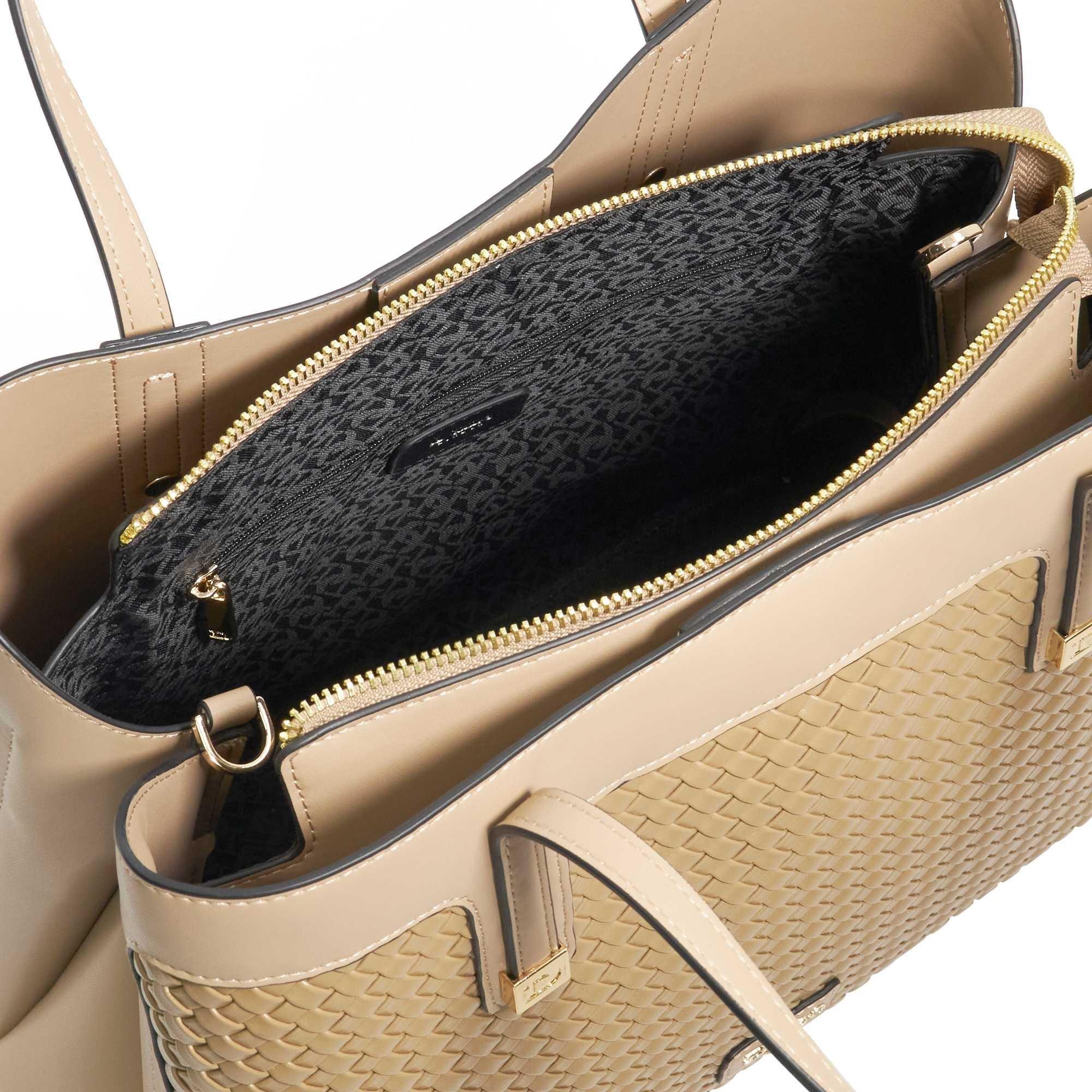 Taupe - Dune London - Women's Deave Satchel Bag - 3