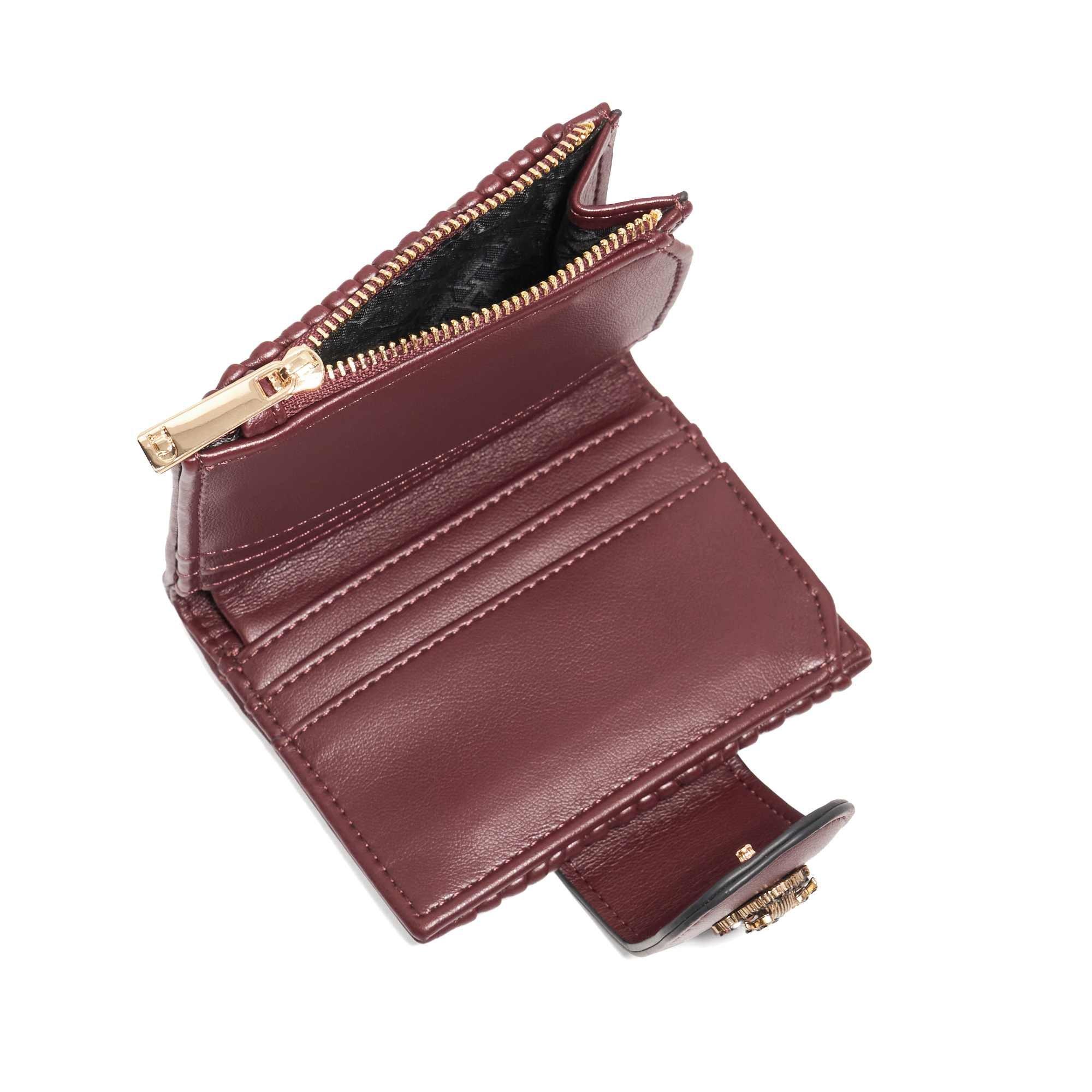 Burgundy - Dune London - Women's Kearton Coin Purse - 3