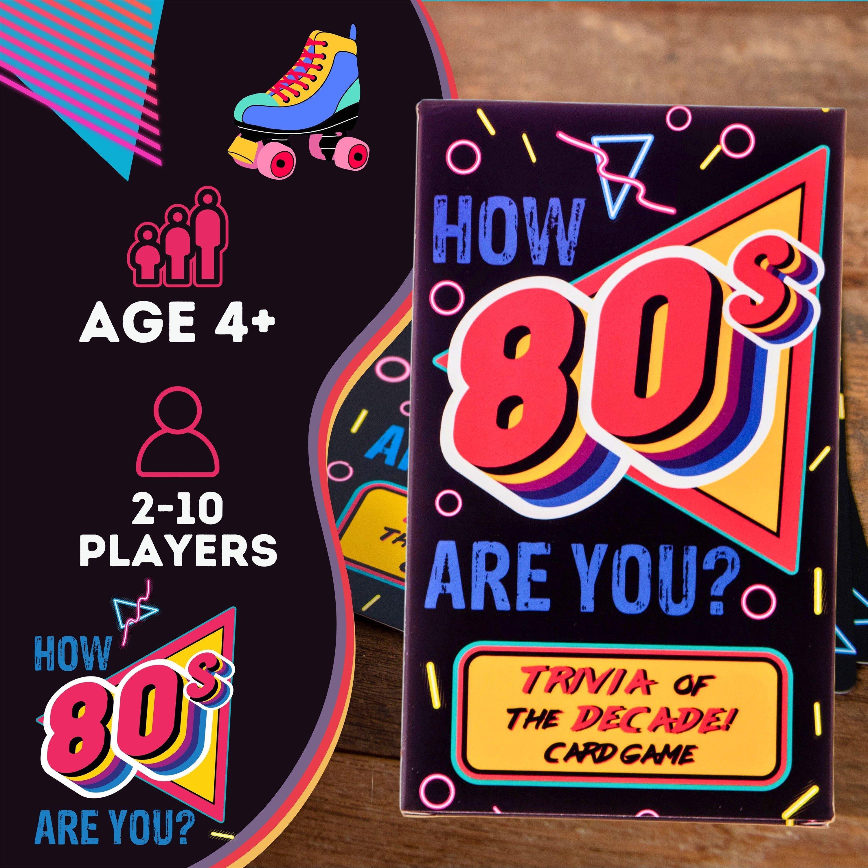 Multi - Boxer Gifts - How 80s Are You? 1980s Trivia Cards Game - 5
