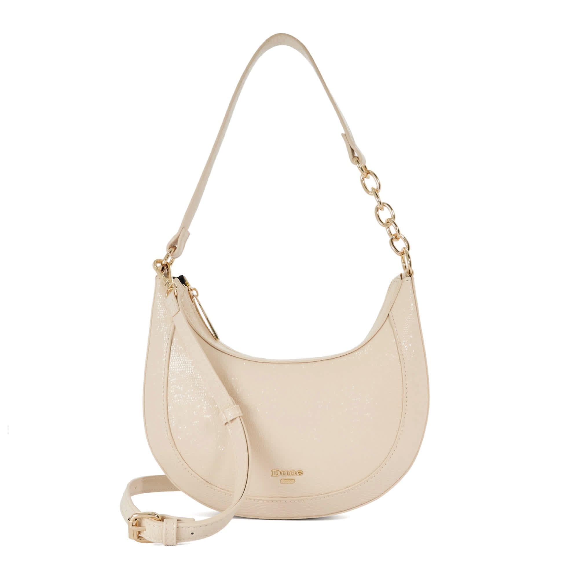 Dune London Women's Diversion Shoulder Bag - White