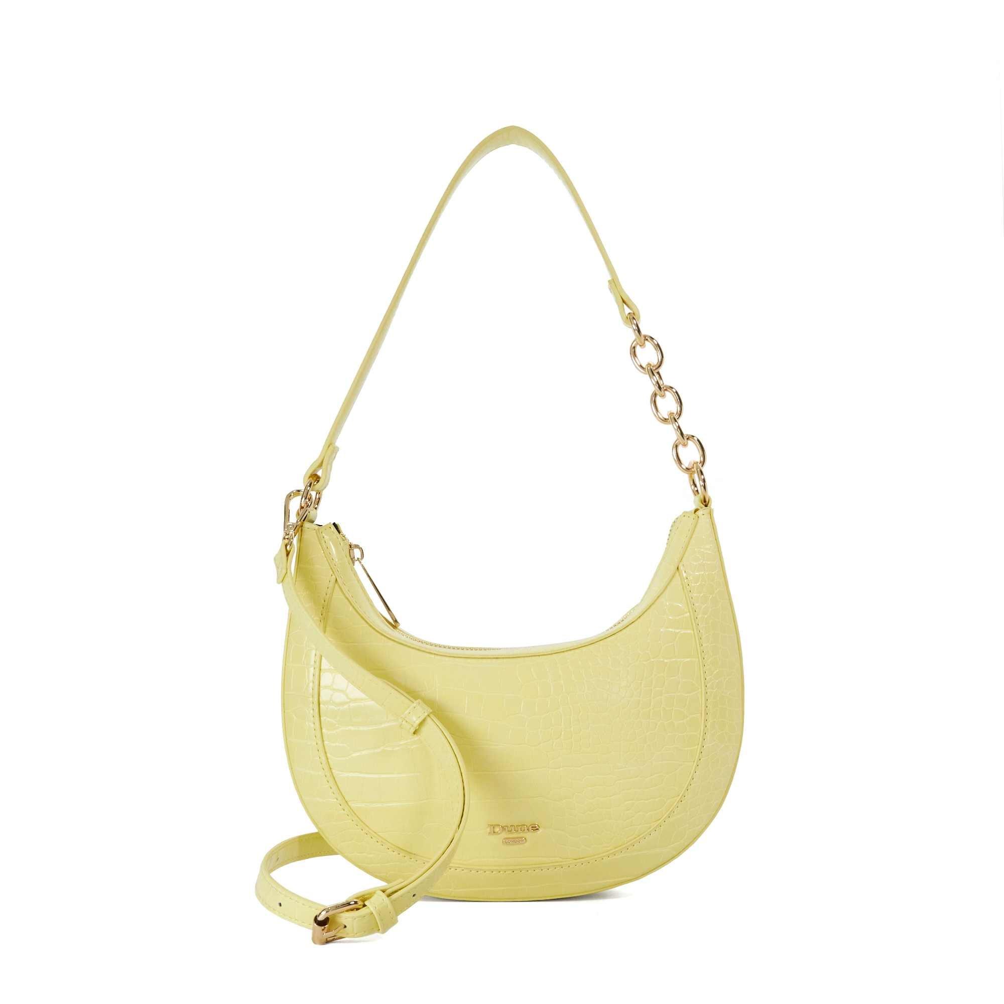 Dune London Women's Diversion Shoulder Bag - Yellow