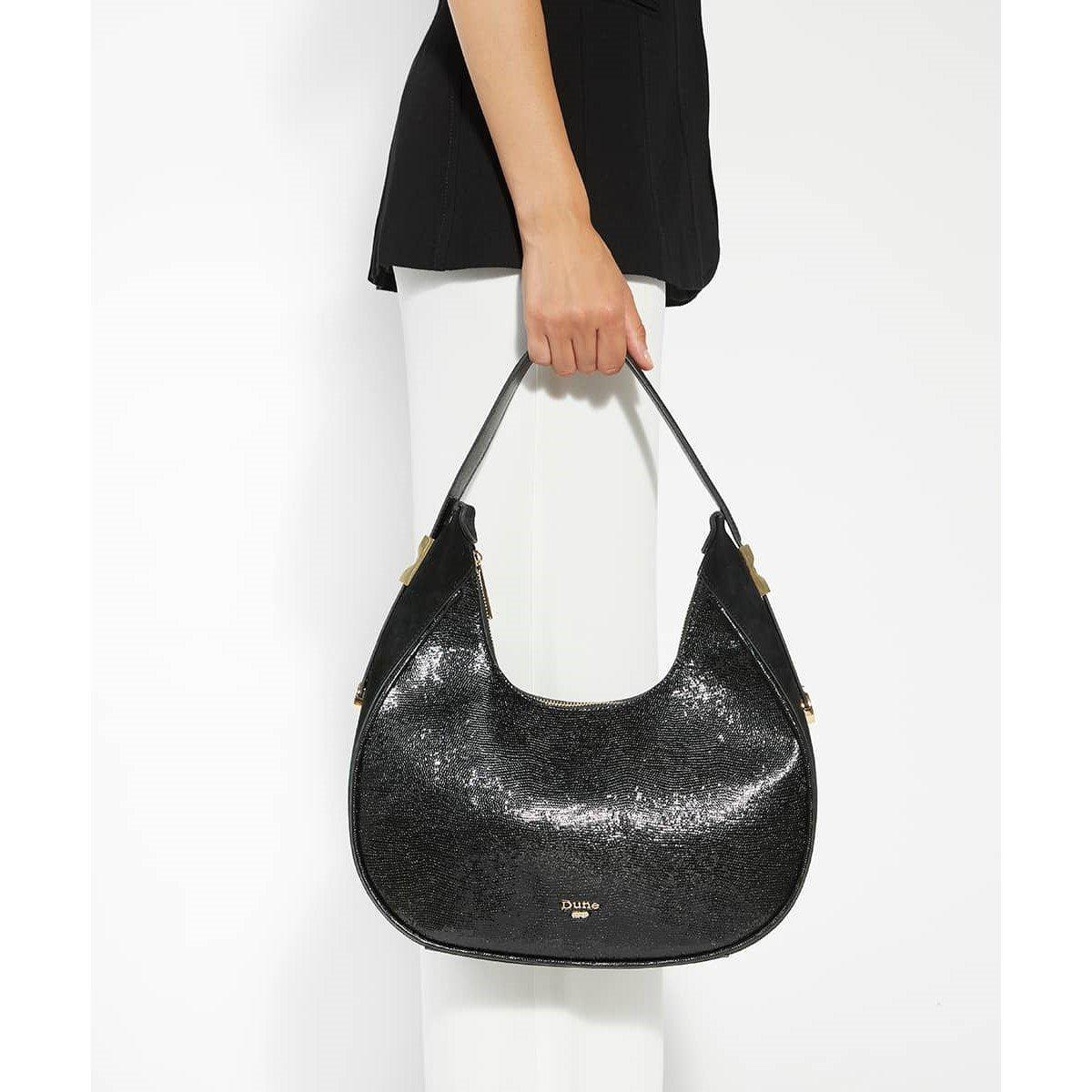 Black - Dune London - Women's Dedicated Shoulder Bag - 4