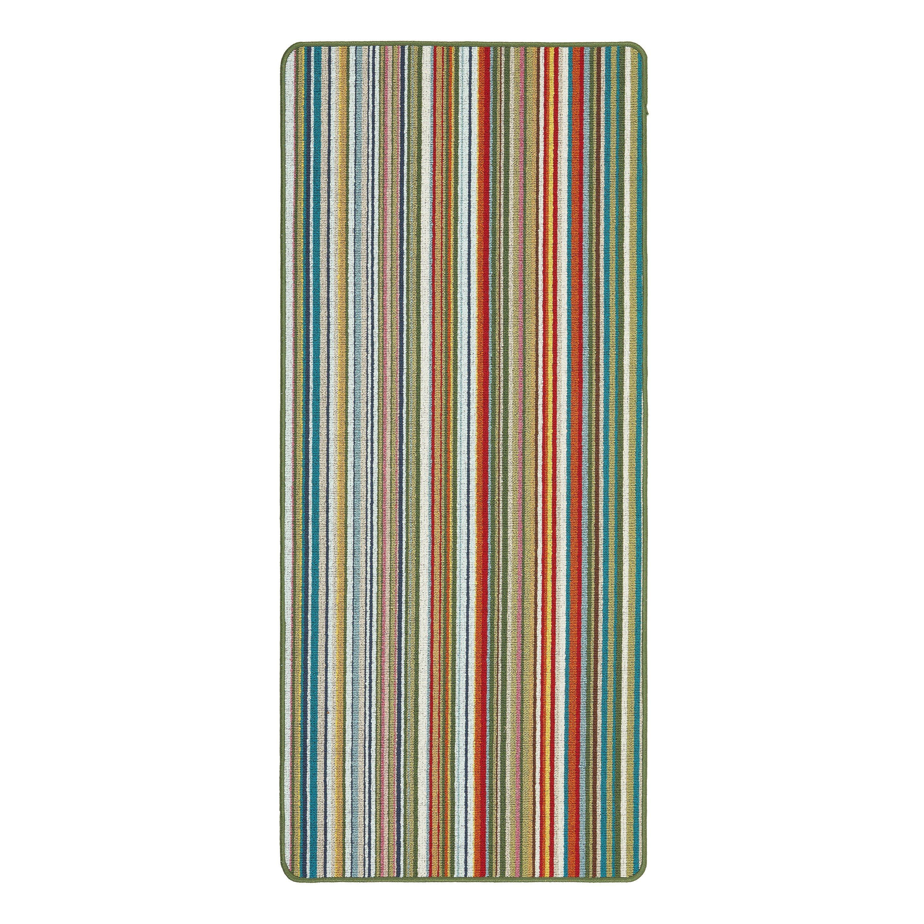 Multi - My Mat - Candy Multi Green Stripe - 2
