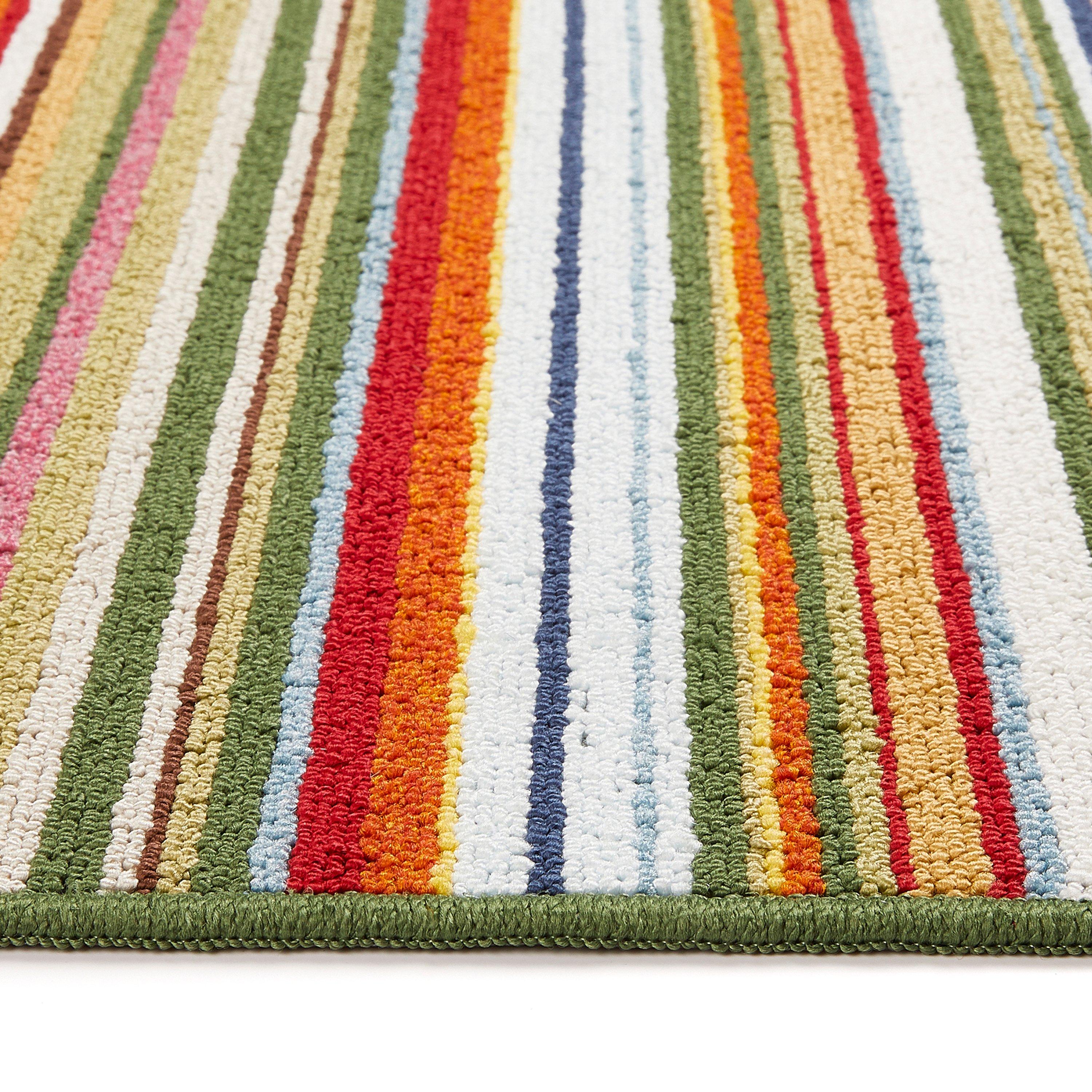 Multi - My Mat - Candy Multi Green Stripe - 3