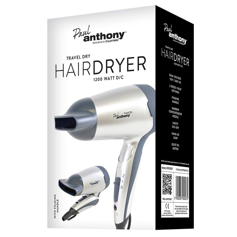 Multi - Lloytron - 1200W Travel Hair Dryer - 3