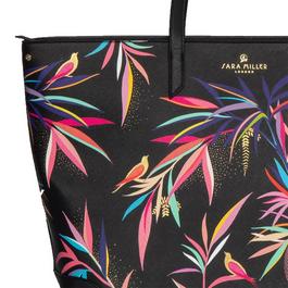 Sara Miller London Sara Miller Large Tote Black Bamboo