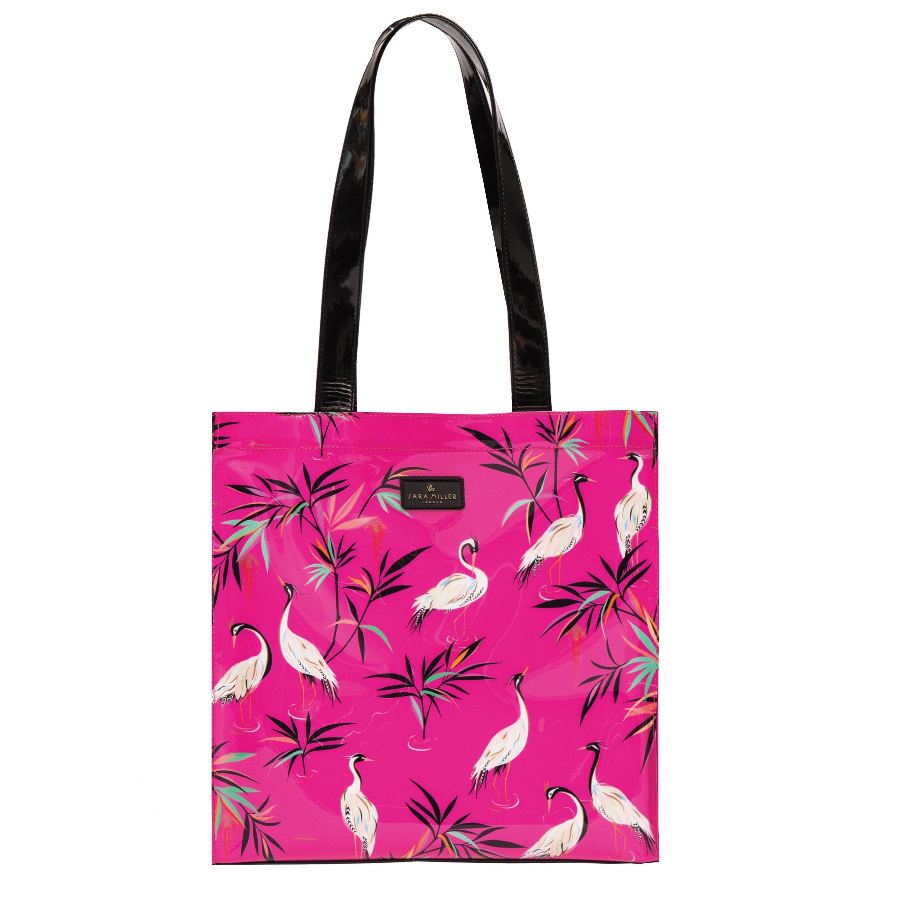 Tropical Heron - Sara Miller London - Women's Everyday Shopper Beach Bags - 2