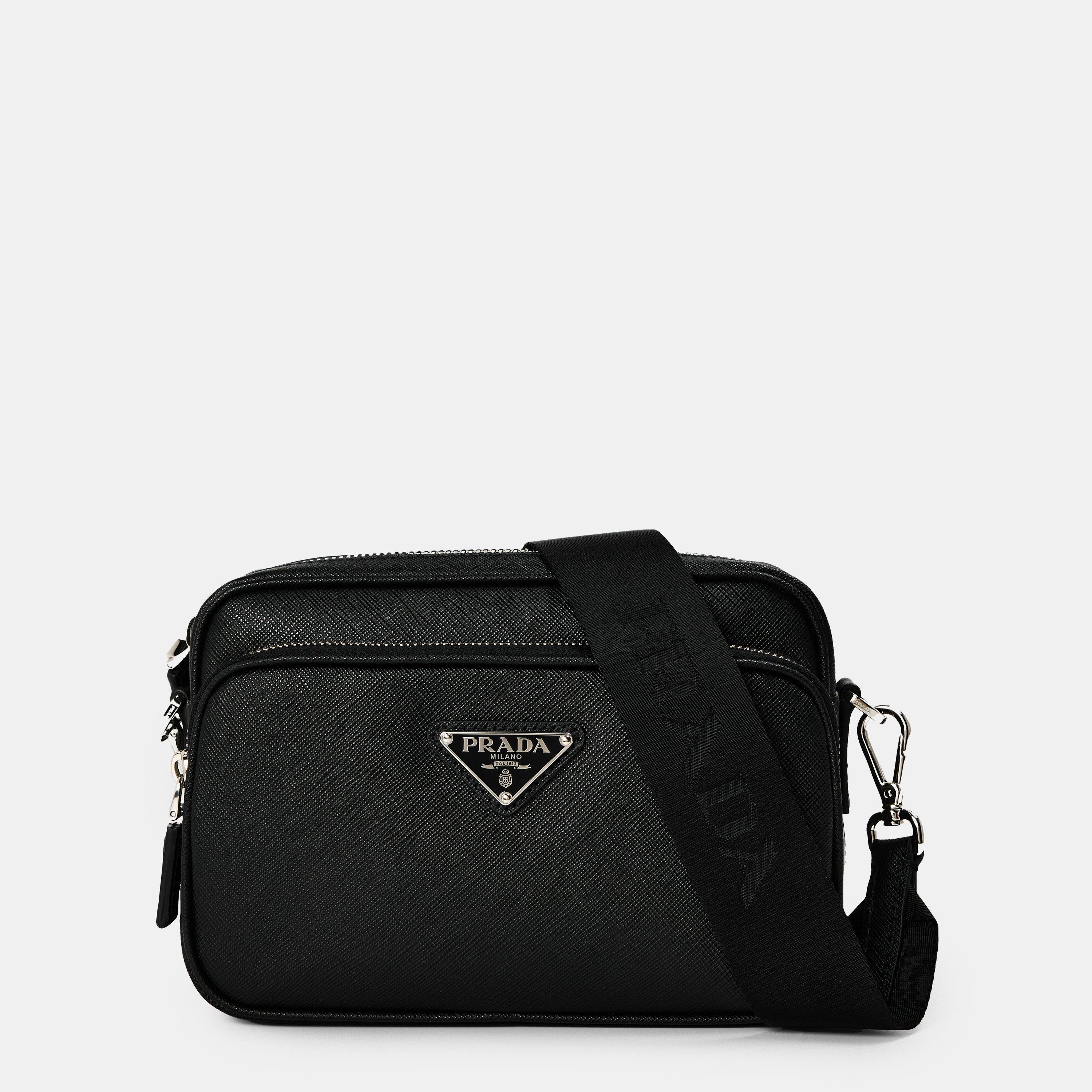 Prada Men's Cross Body Bags - Black