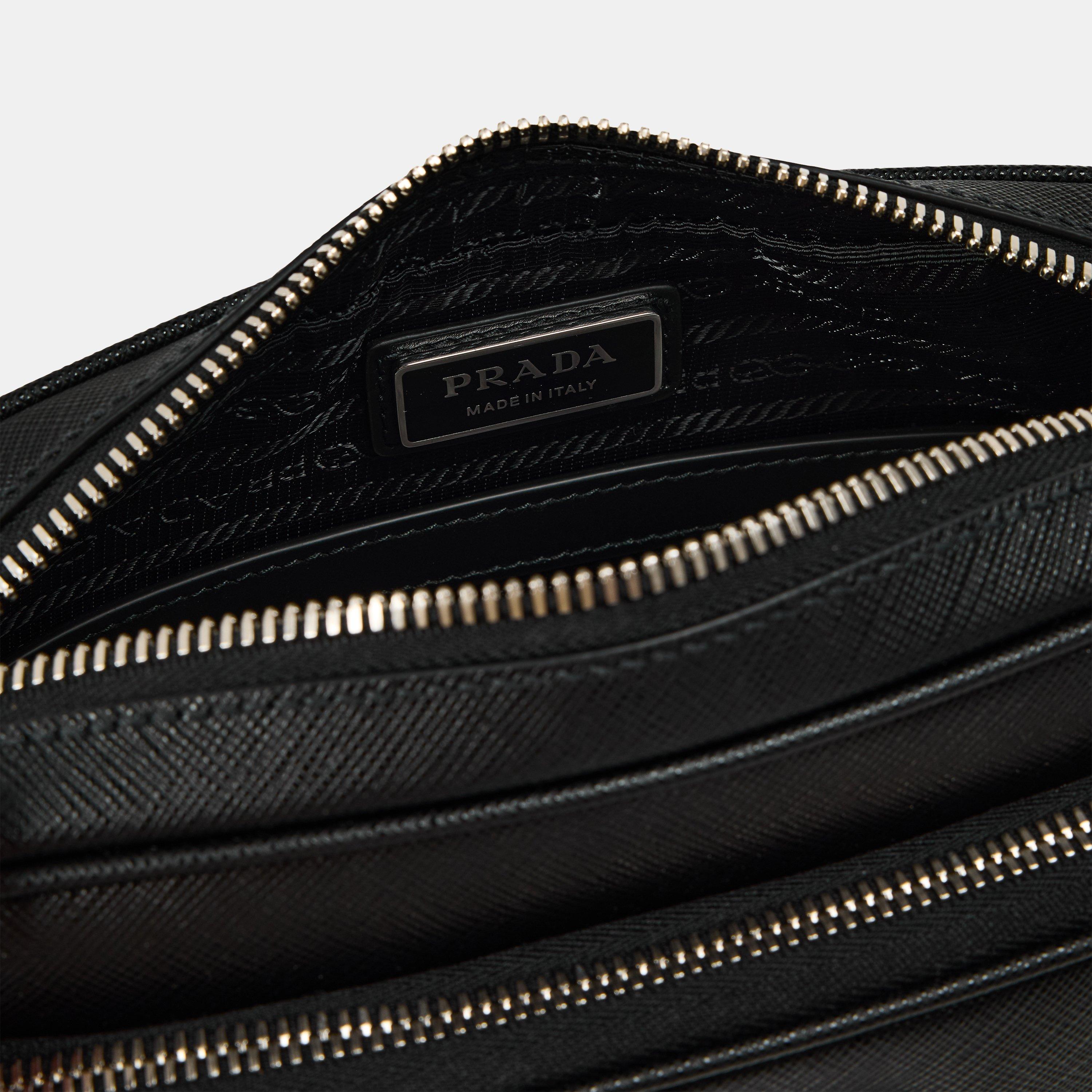 Black - Prada - Men's Cross Body Bags - 5