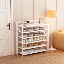 Cottonfy UK 6-Tier Foldable Bamboo Shoe Rack