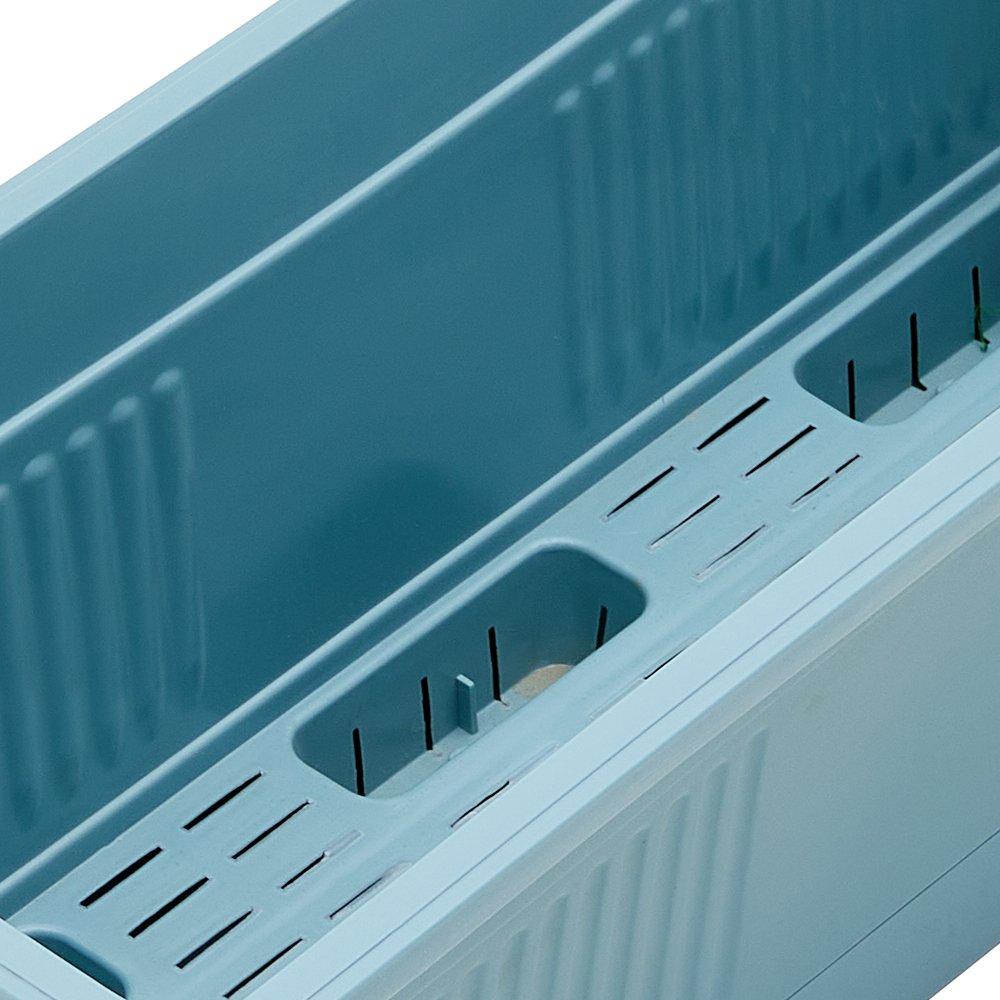 Blue - Breeins - Rectangular Self-Watering Planter Box - 9