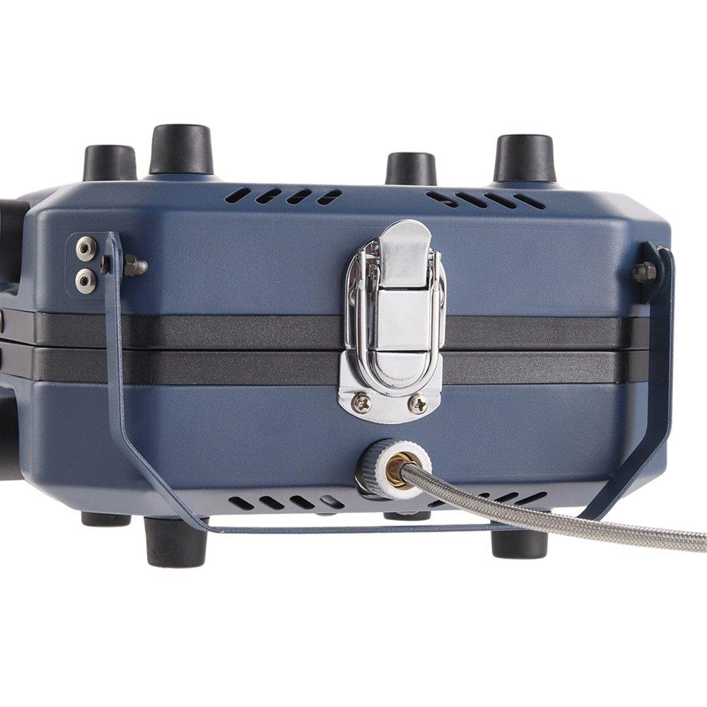 Blue - Breeins - Foldable 2-Burner Camping Gas Stove - 4