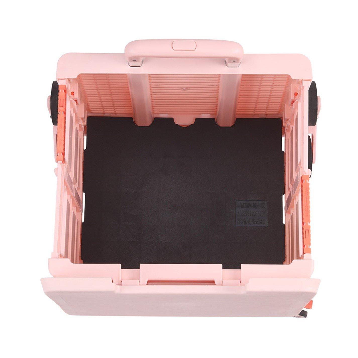 Pink - Breeins - 55L Four Wheel Foldable Shopping Trolley - 7