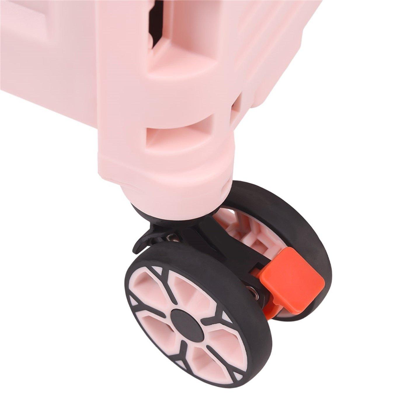 Pink - Breeins - 55L Four Wheel Foldable Shopping Trolley - 9