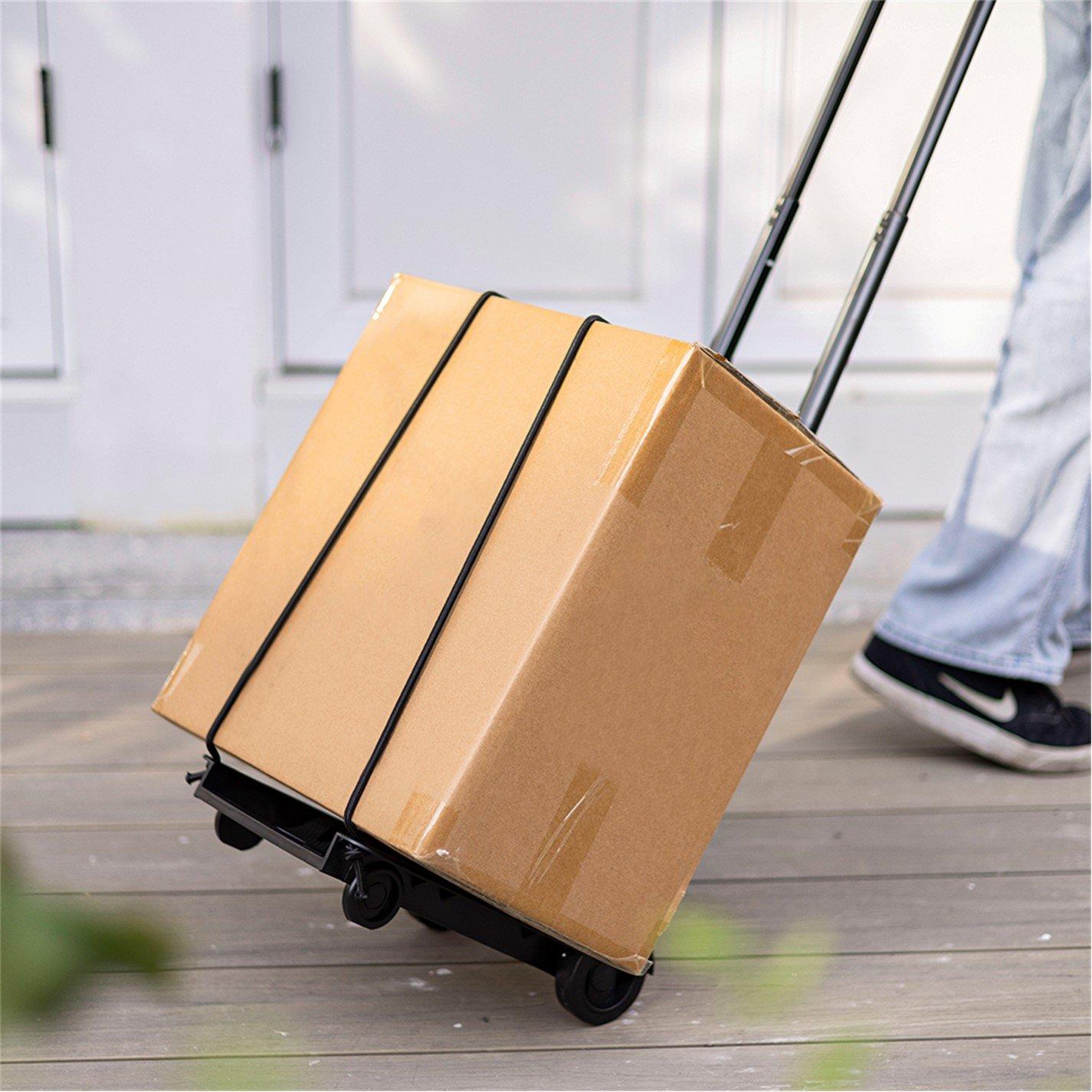 Black - Breeins - Black 2 Wheel Folding Trolley - 1