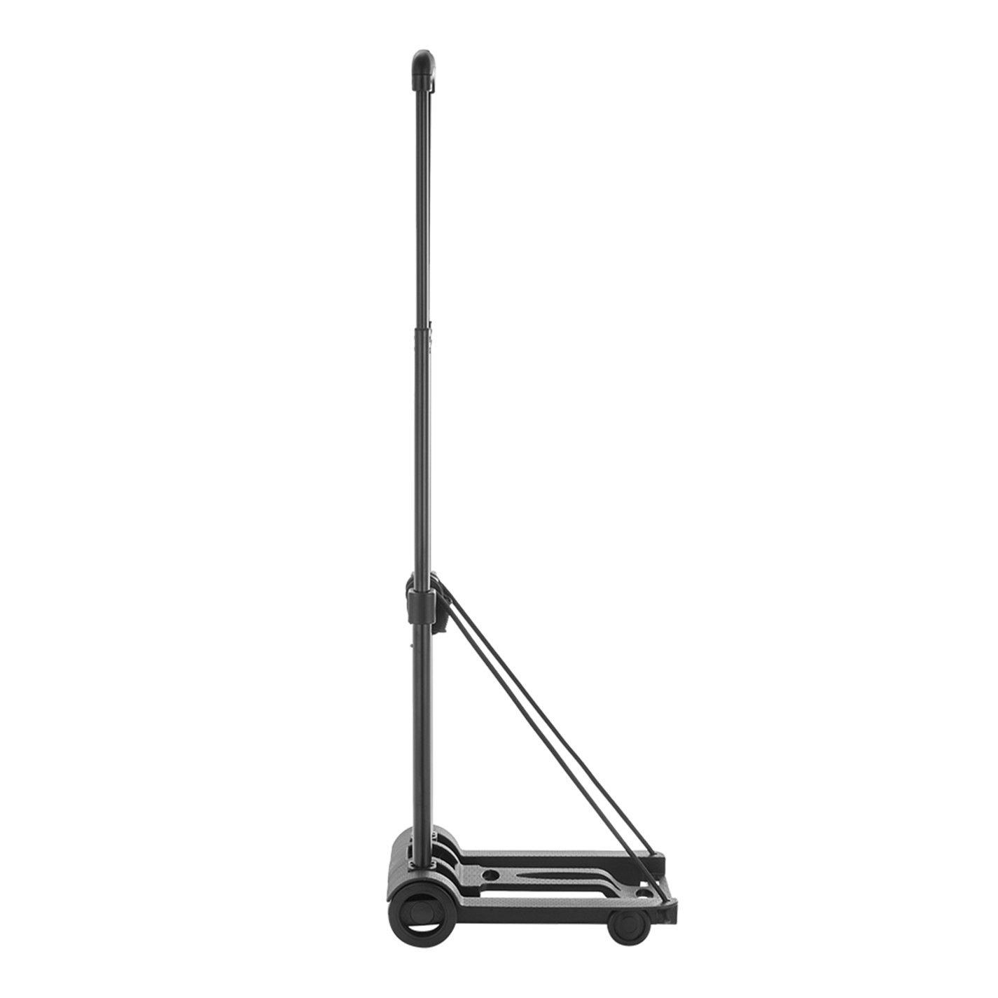 Black - Breeins - Black 2 Wheel Folding Trolley - 3
