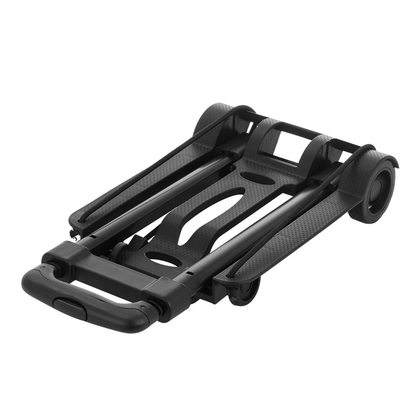 Black - Breeins - Black 2 Wheel Folding Trolley - 6