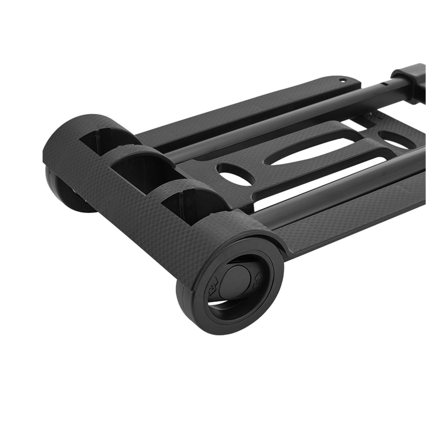 Black - Breeins - Black 2 Wheel Folding Trolley - 8