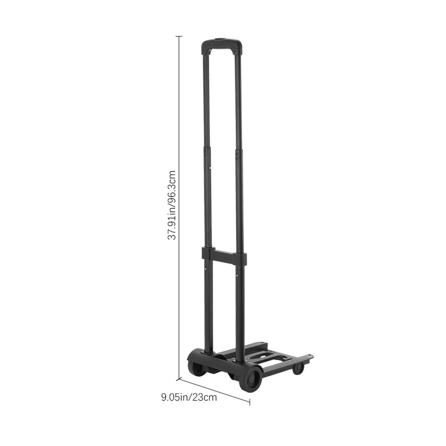 Black - Breeins - Black 2 Wheel Folding Trolley - 10