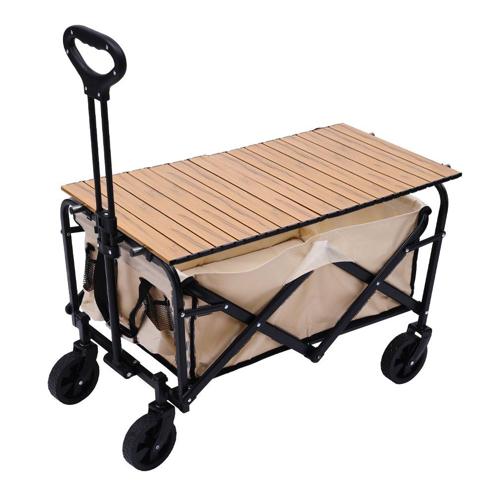 Breeins Folding Trolley with Adjustable Tabletop
